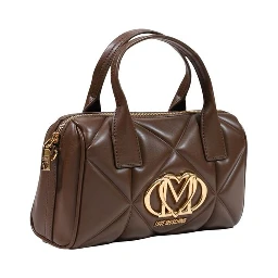Brown Polyethylene Handbag