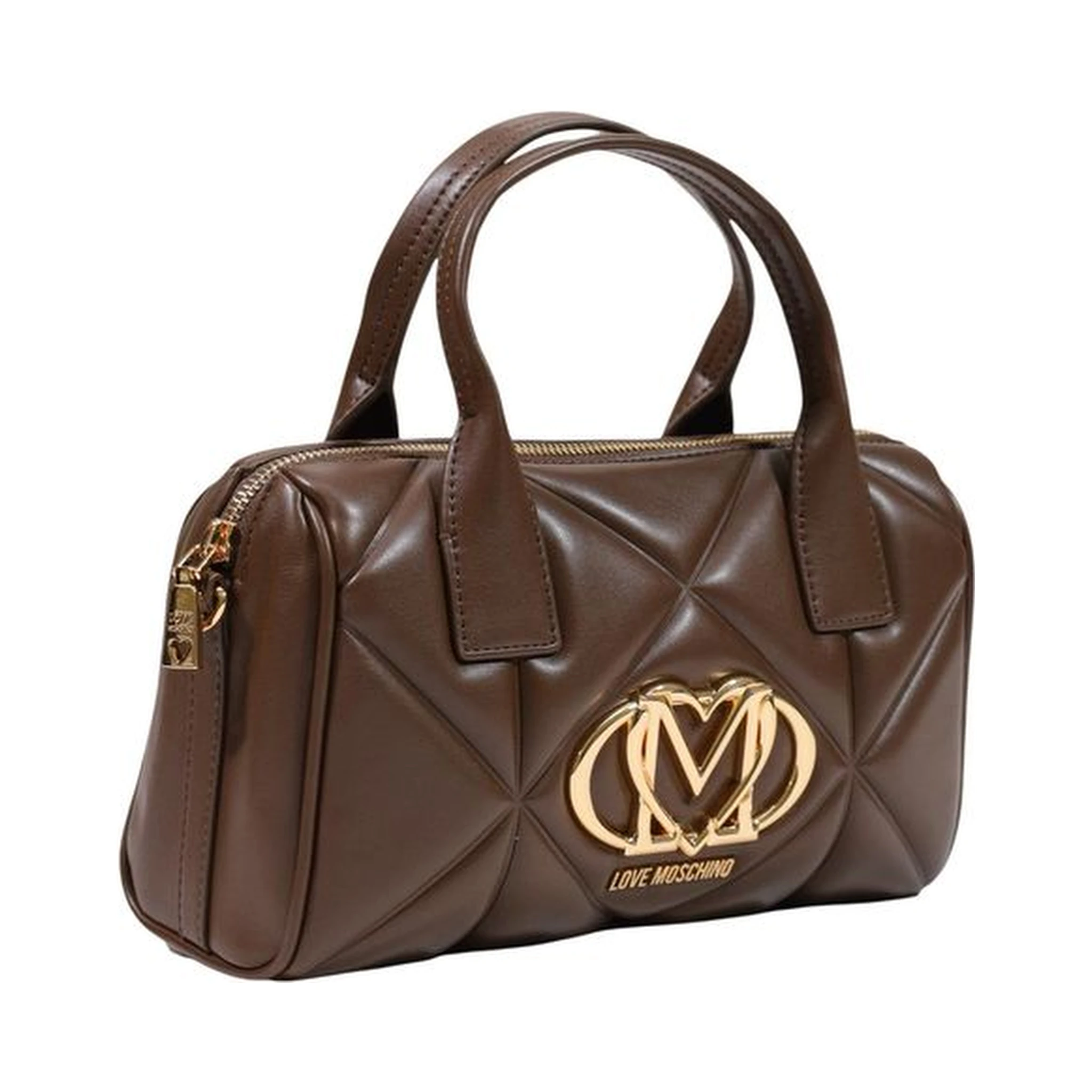 Brown Polyethylene Handbag