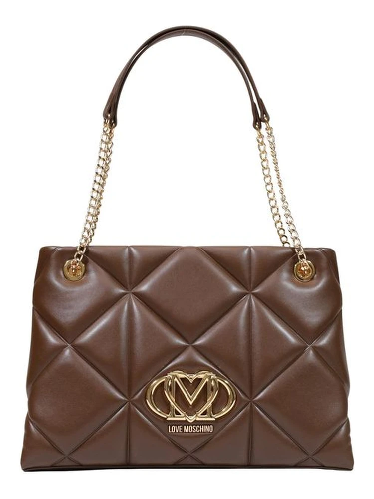 Brown Polyethylene Handbag