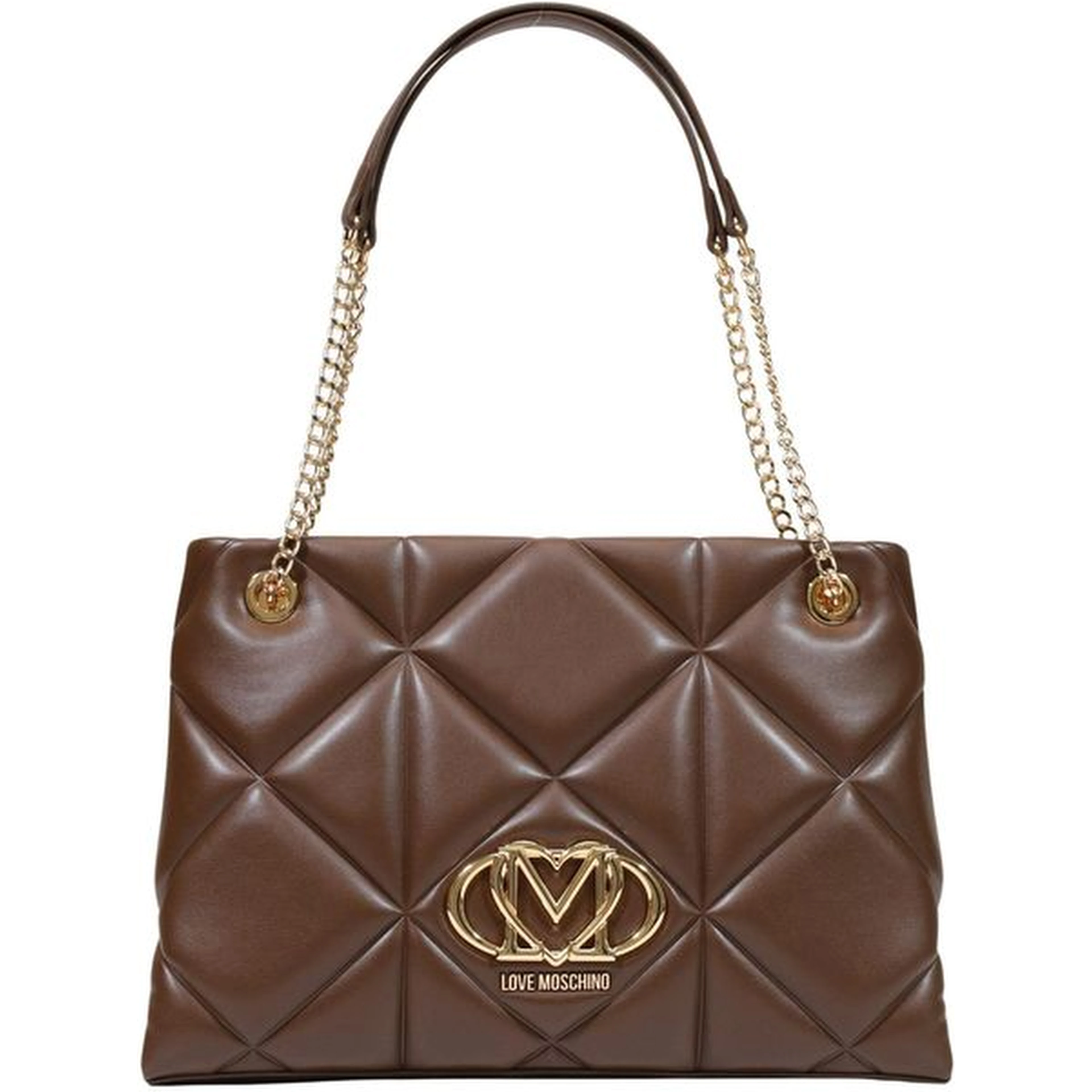 Brown Polyethylene Handbag