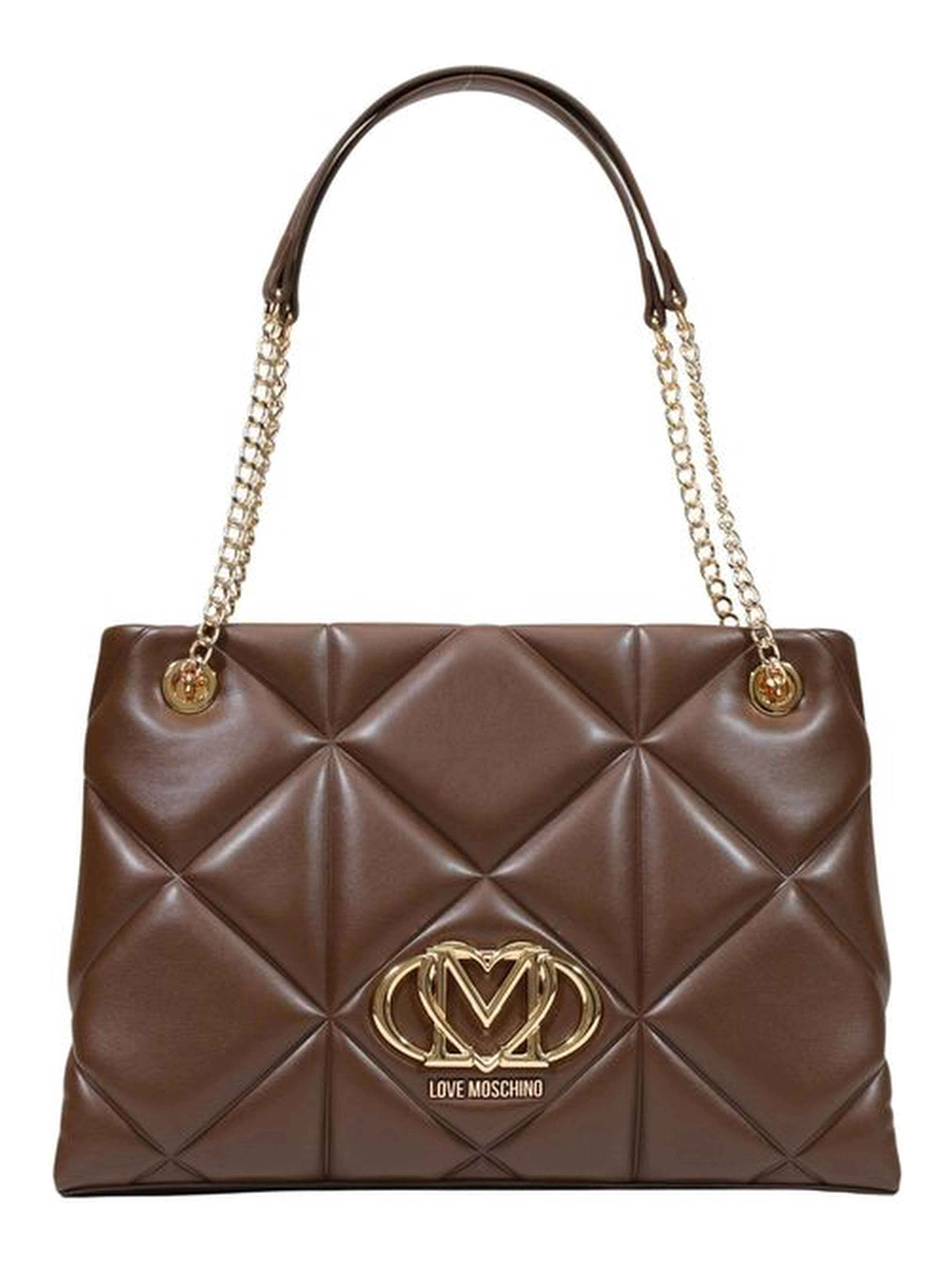 Brown Polyethylene Handbag