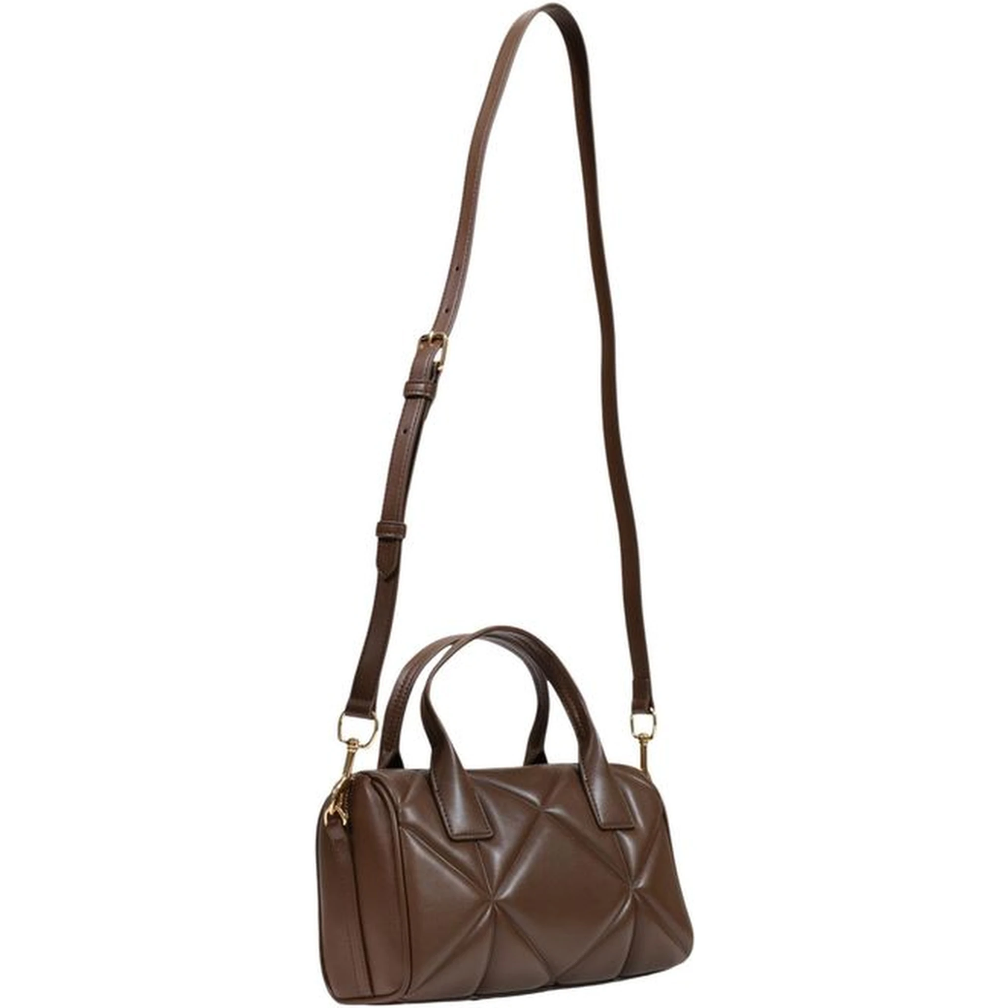 Brown Polyethylene Handbag