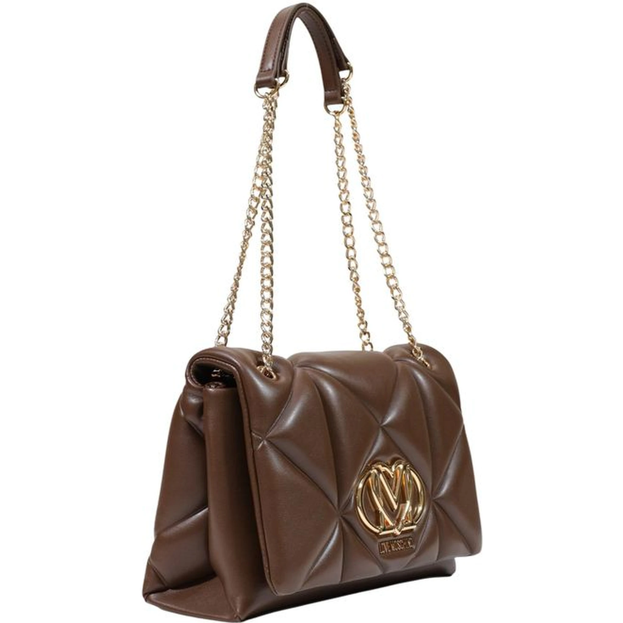 Brown Polyethylene Handbag