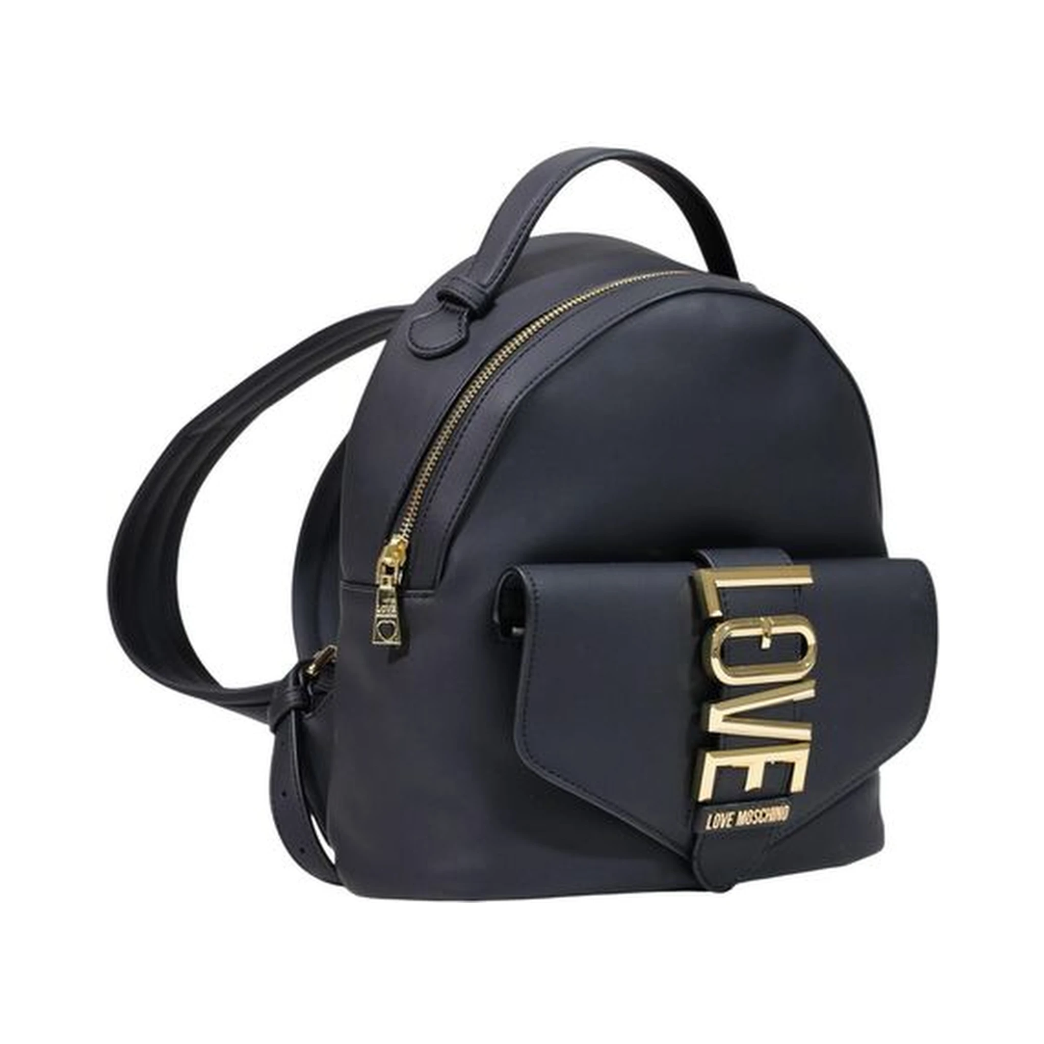 Black Polyethylene Backpack