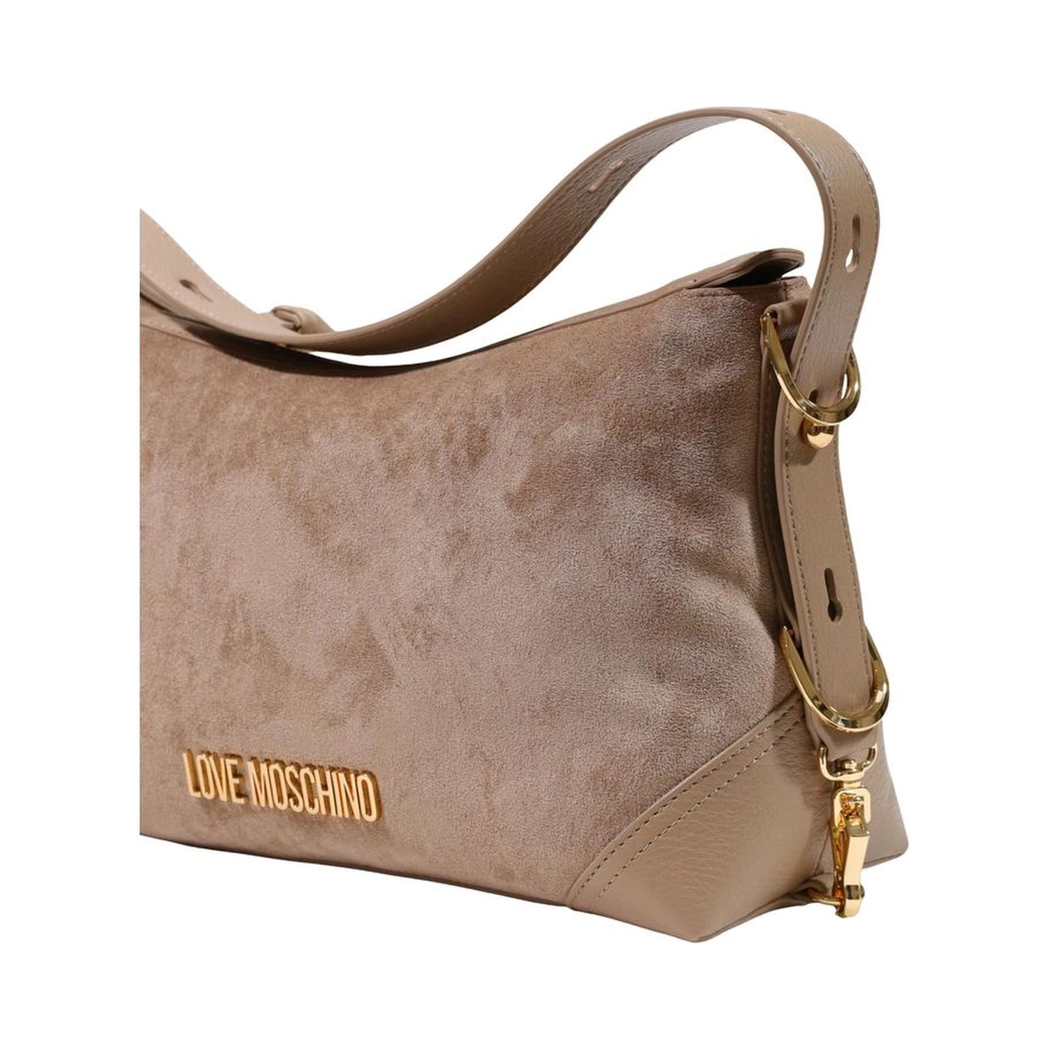 Beige Polyester Handbag