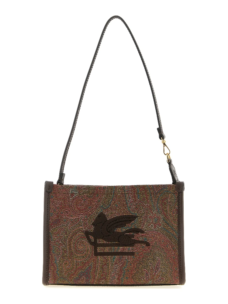 Multicolor Cotton Clutch Bag