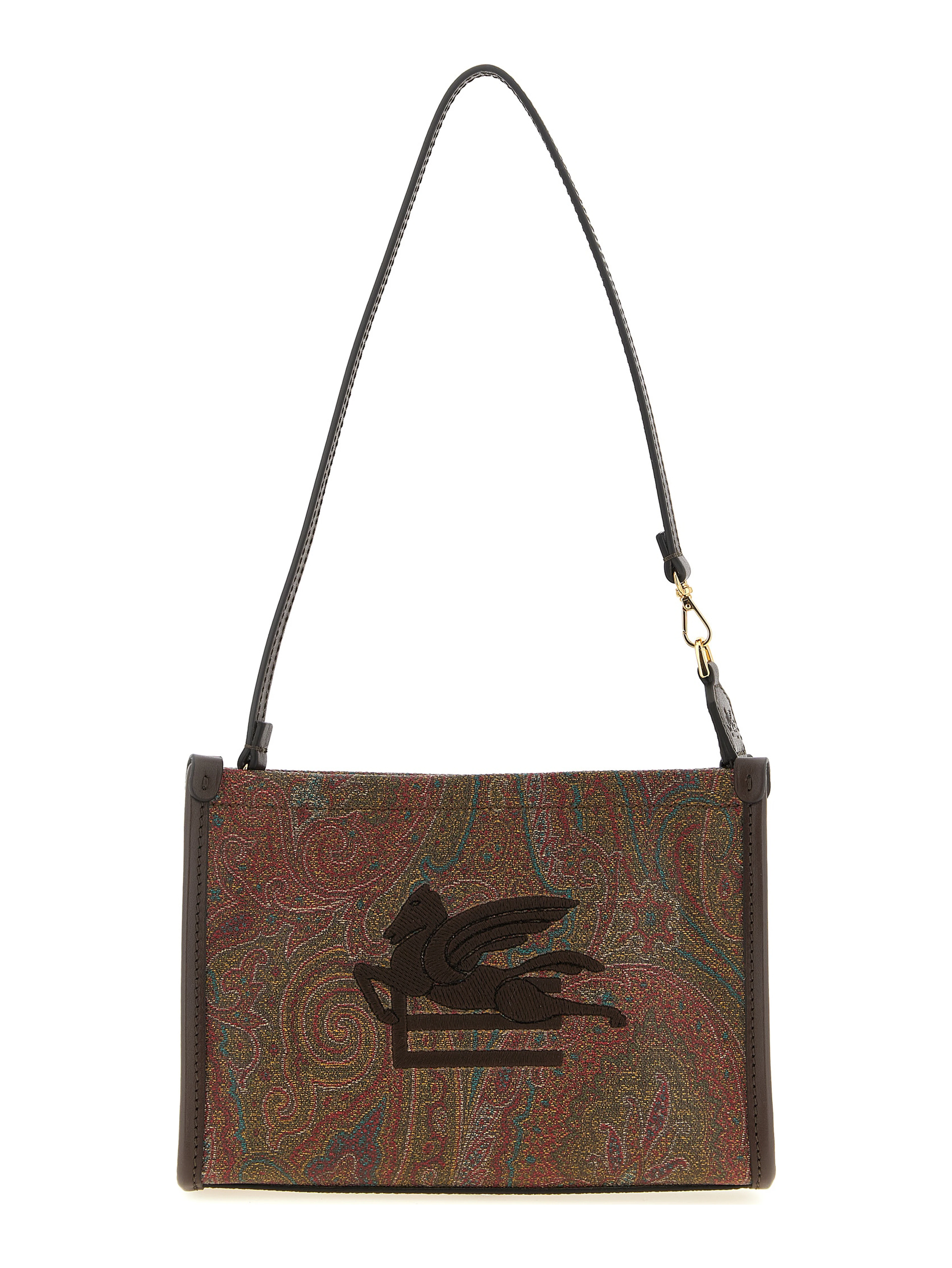 Multicolor Cotton Clutch Bag