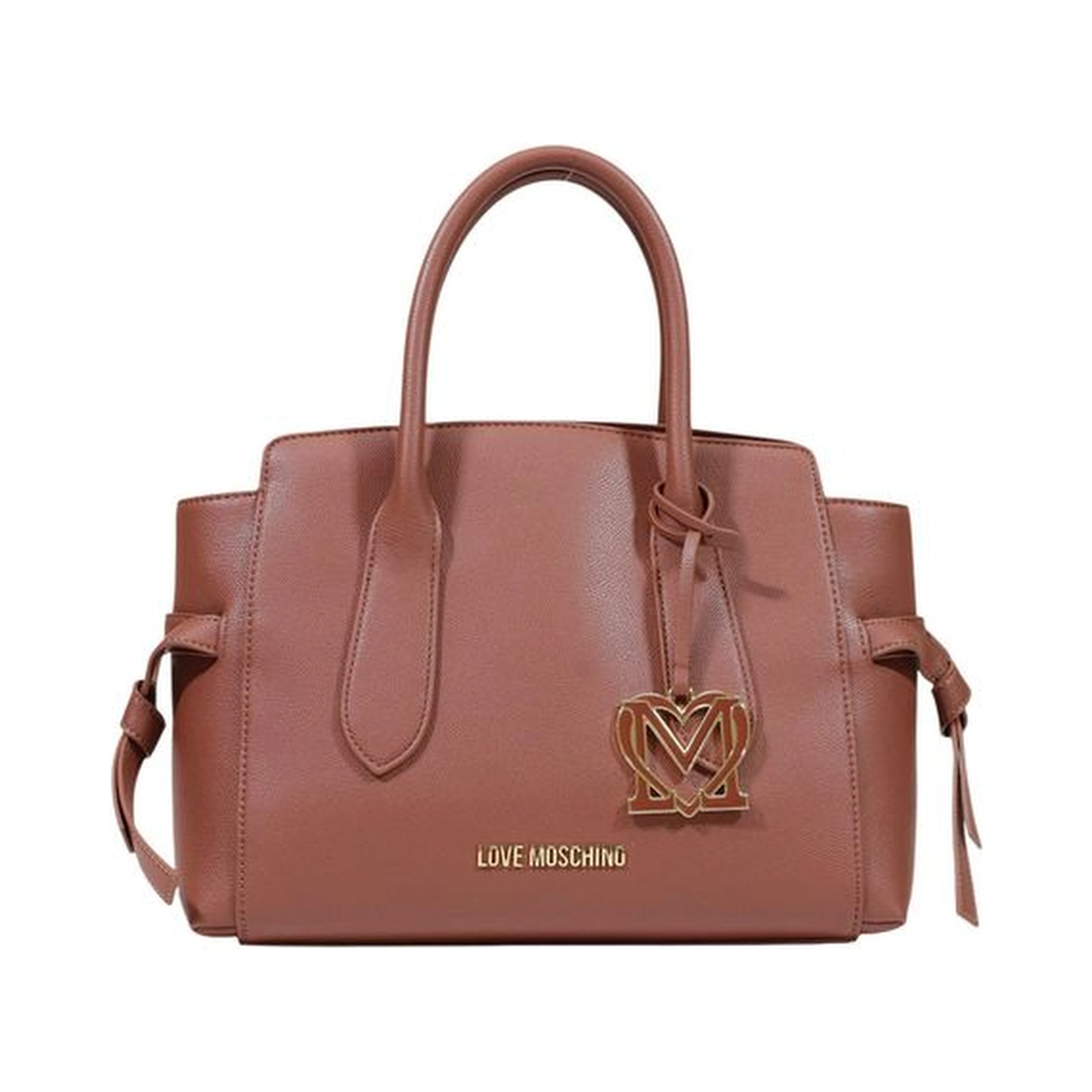 Brown Polyethylene Handbag