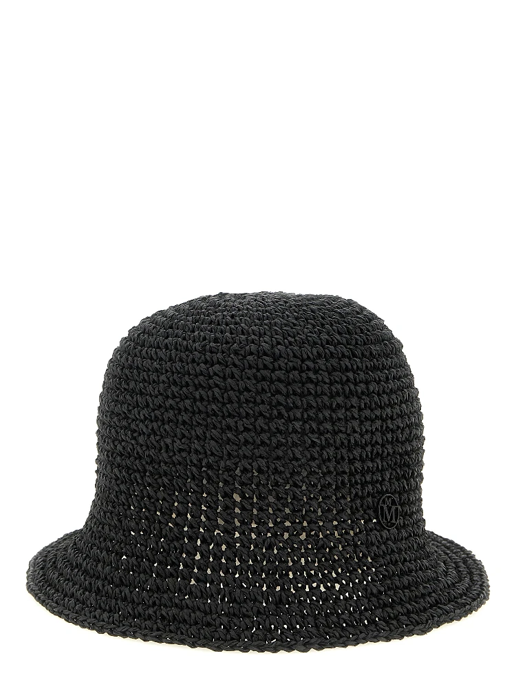 Black Papier Bucket Hat