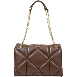 Brown Polyethylene Handbag