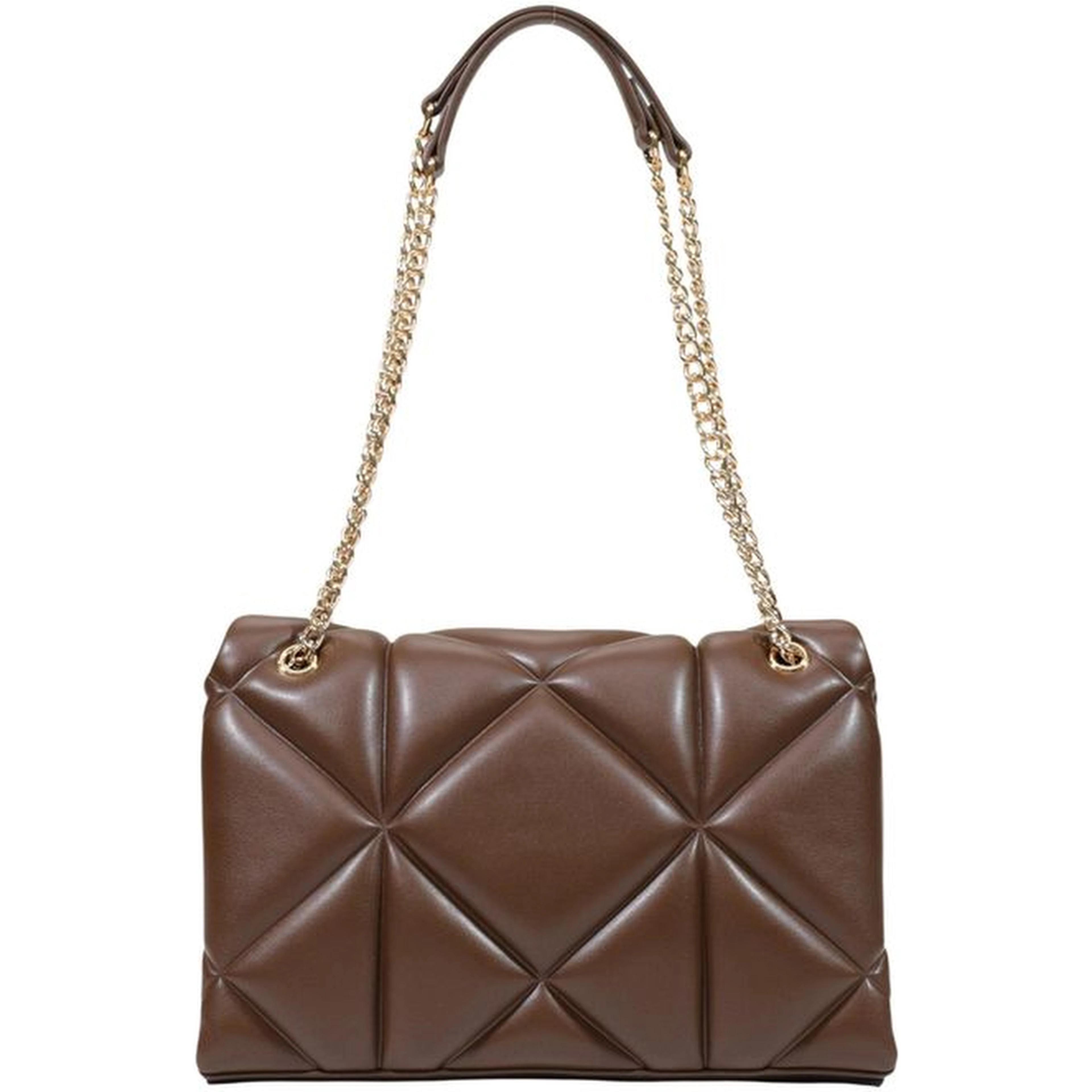 Brown Polyethylene Handbag