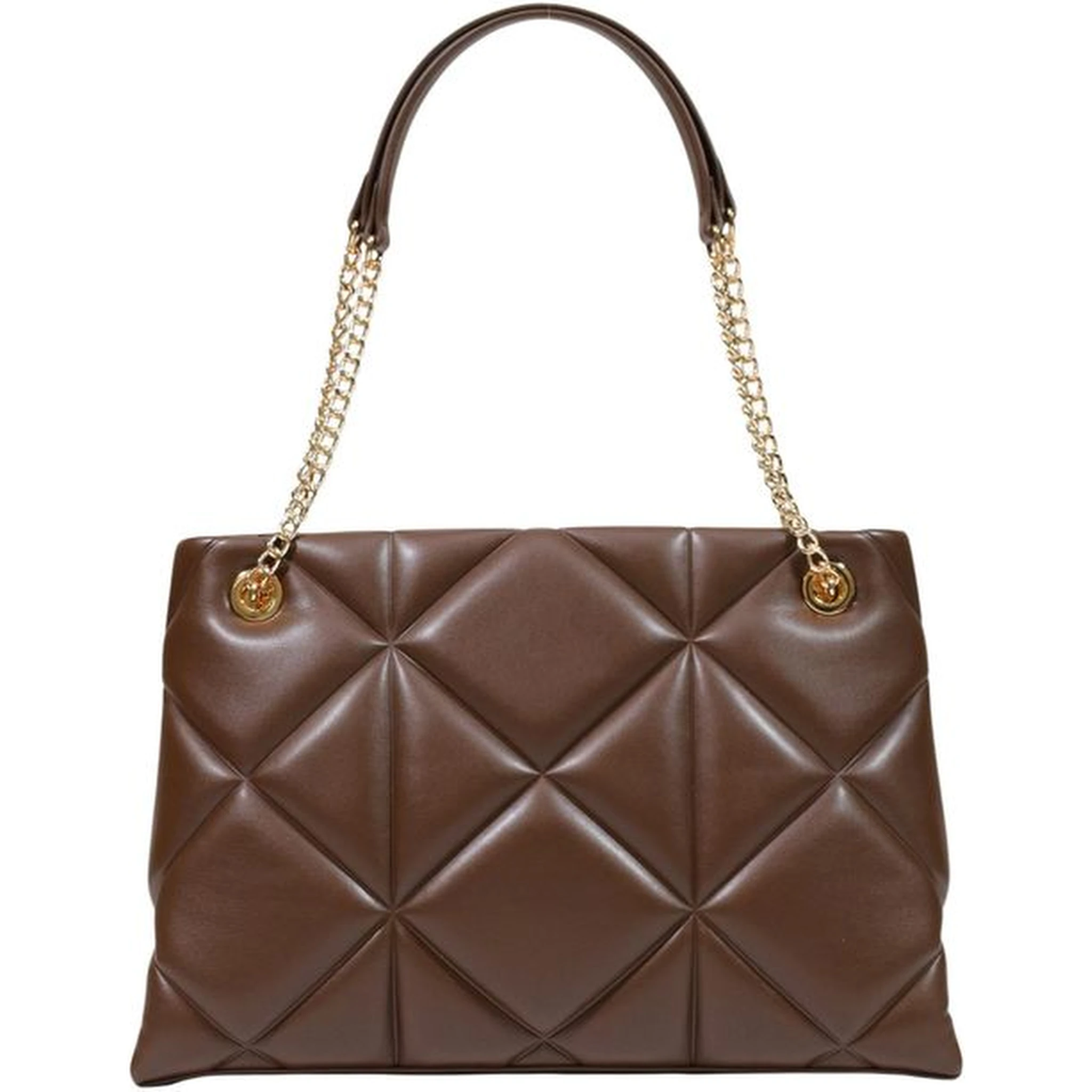 Brown Polyethylene Handbag
