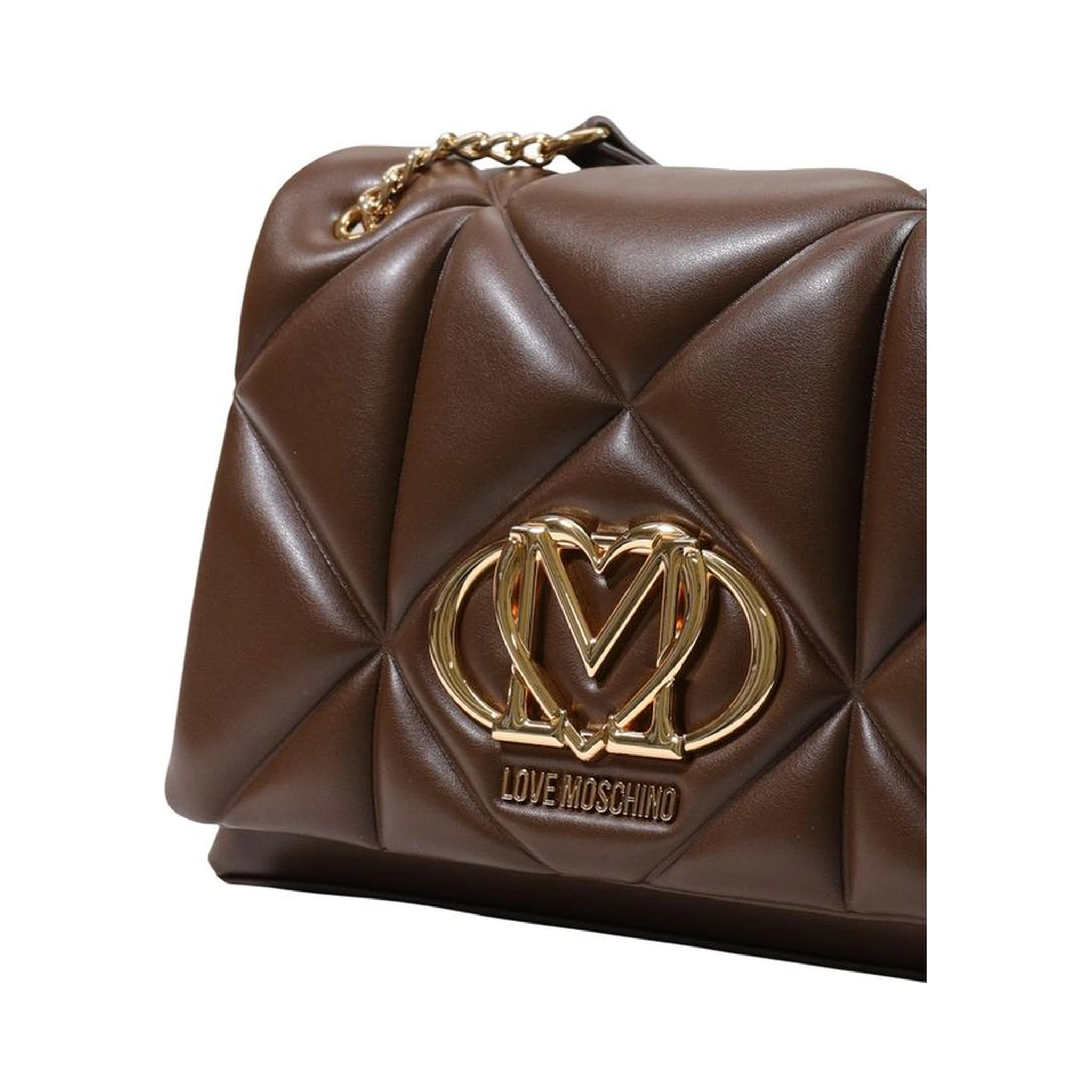 Brown Polyethylene Handbag
