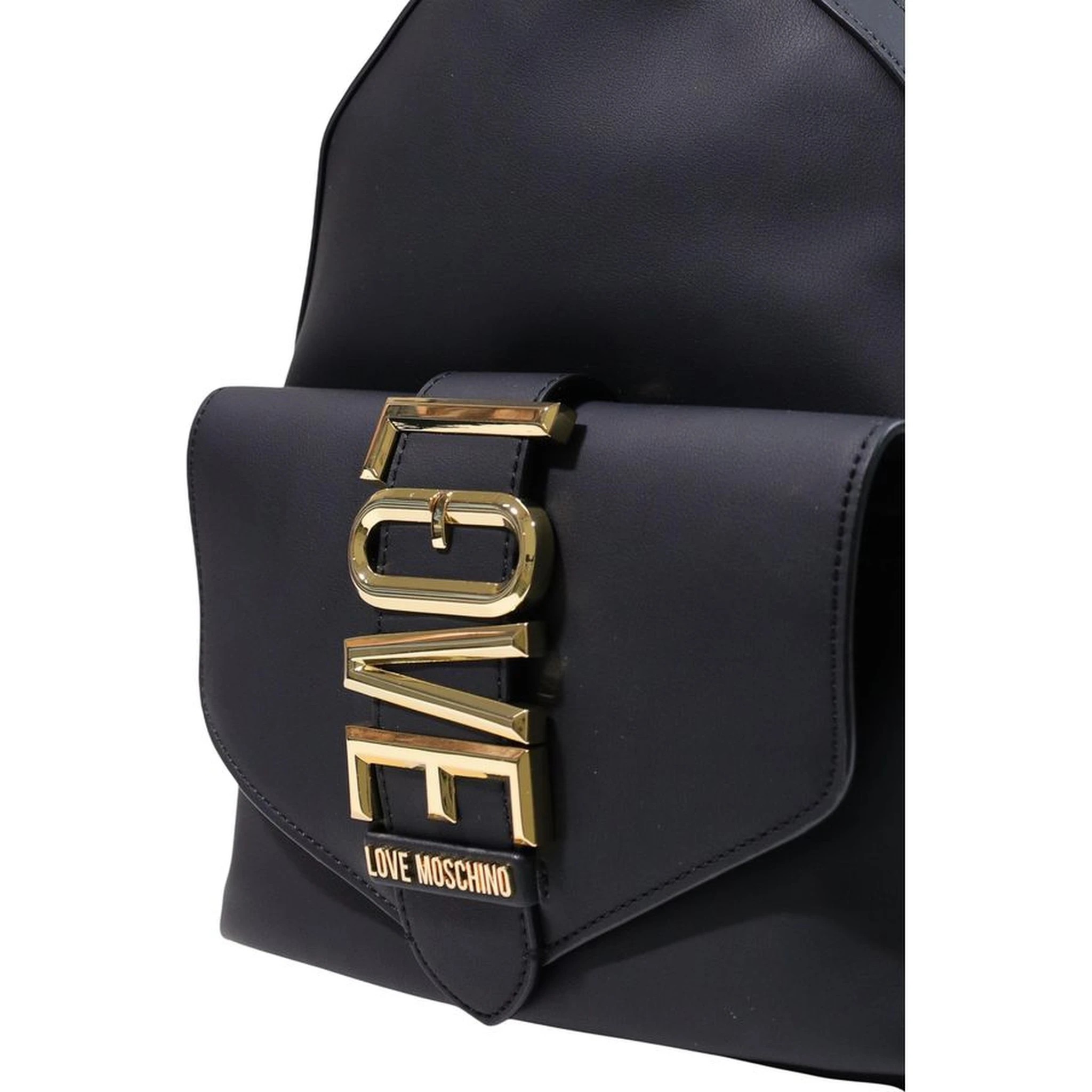 Black Polyethylene Backpack