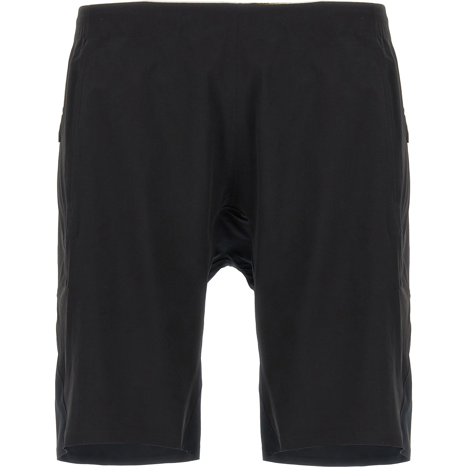 Black Nylon Bermuda Shorts