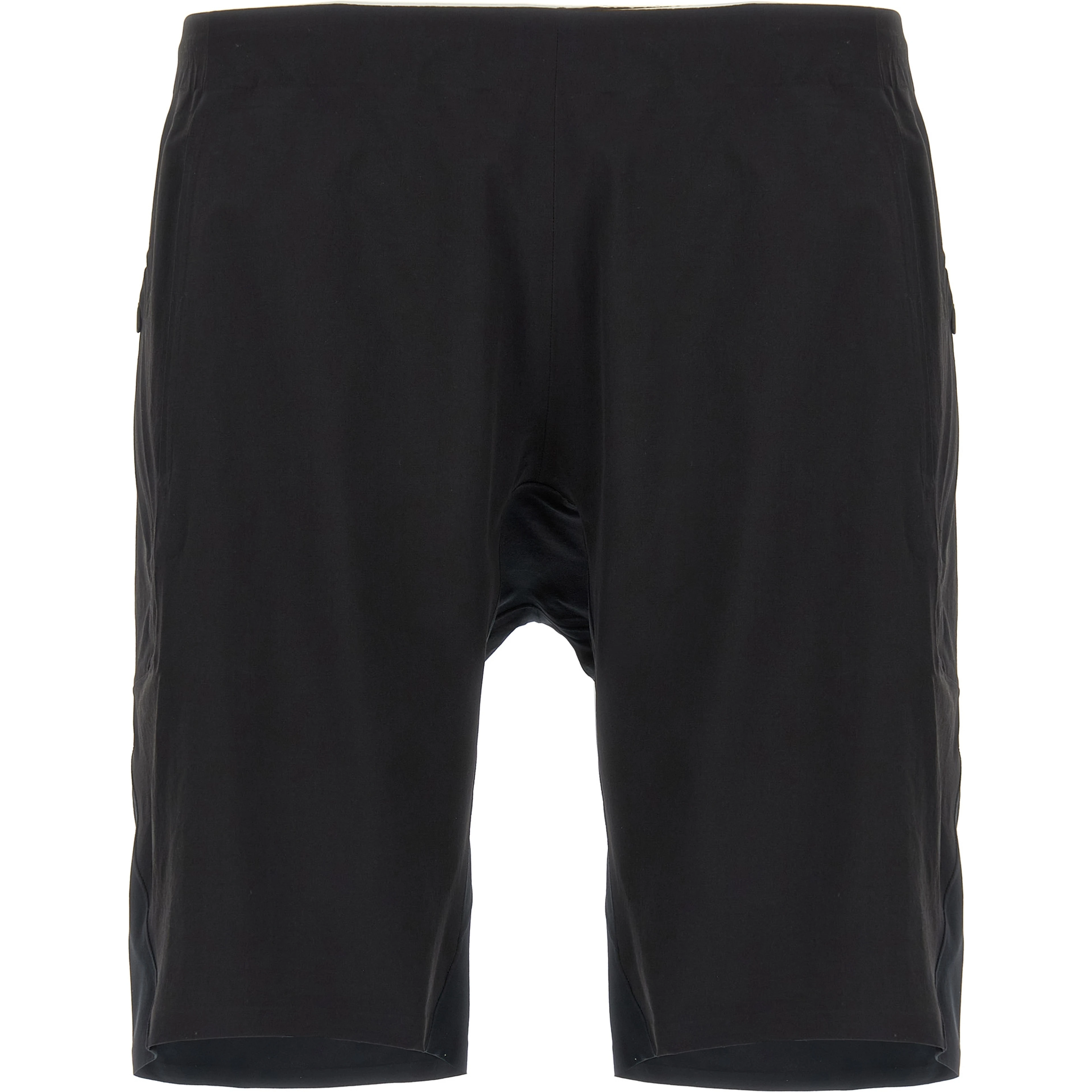 Black Nylon Bermuda Shorts
