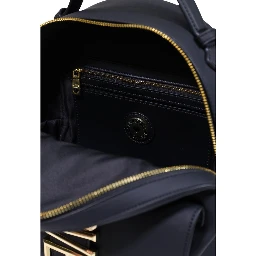 Black Polyethylene Backpack