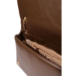 Brown Polyethylene Handbag