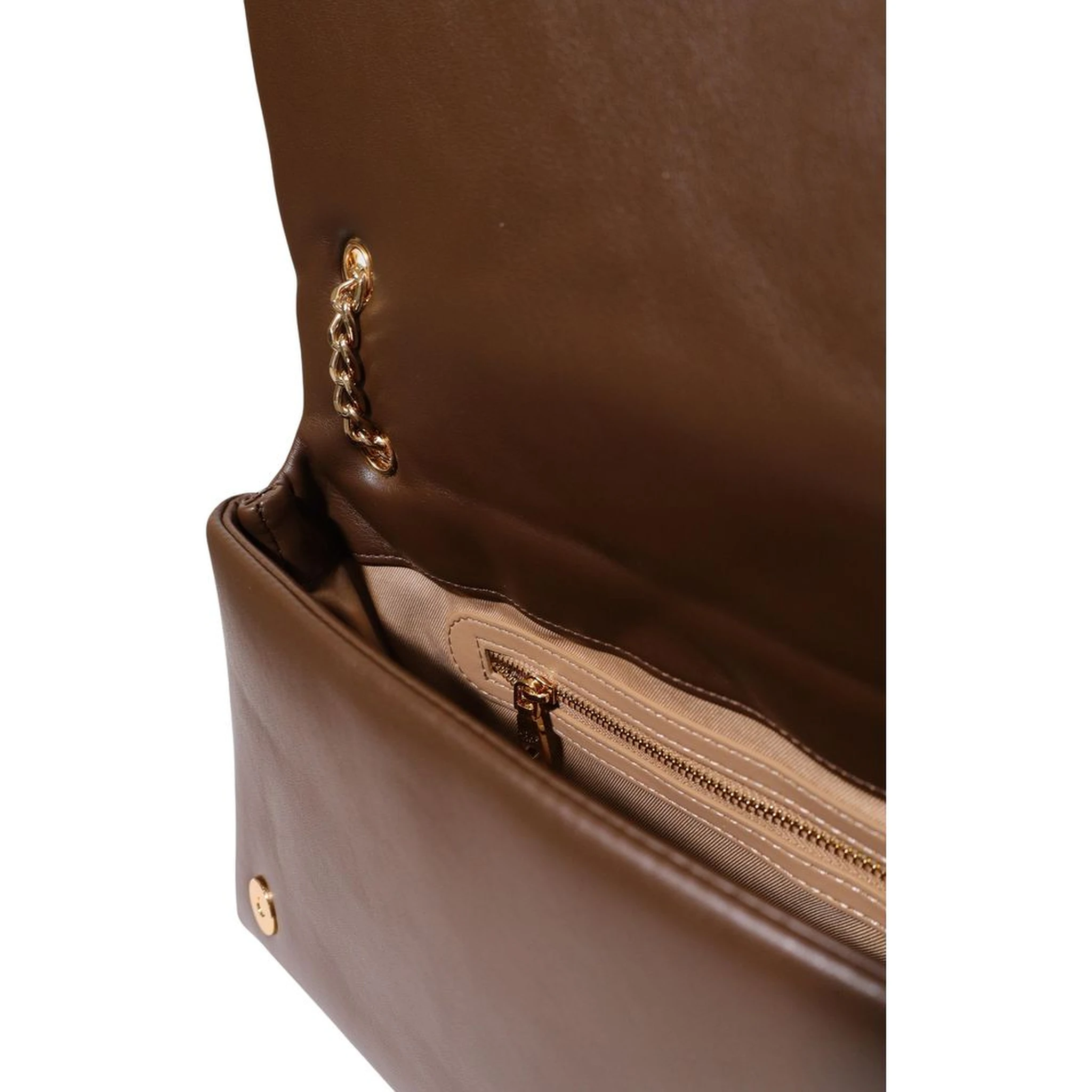 Brown Polyethylene Handbag