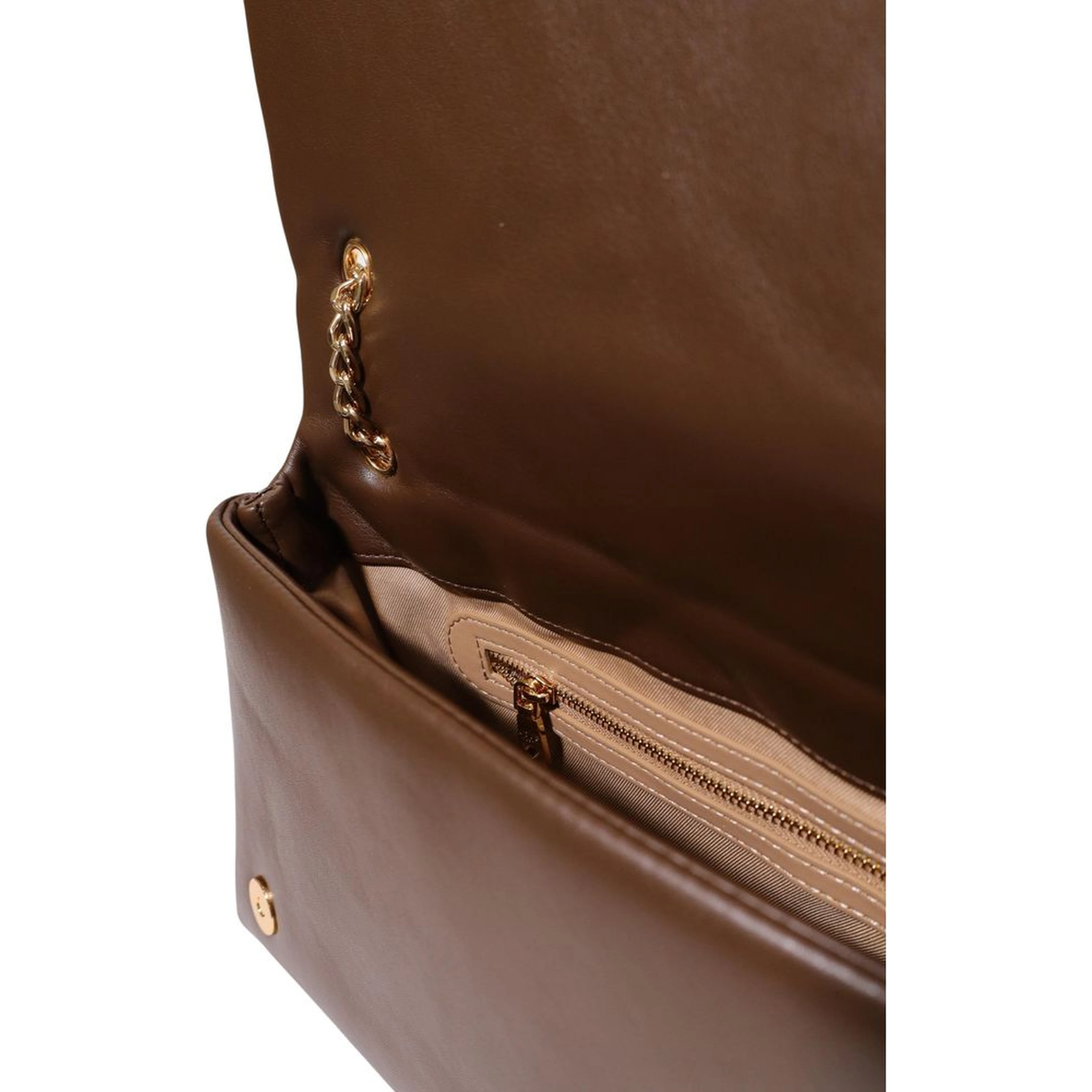 Brown Polyethylene Handbag