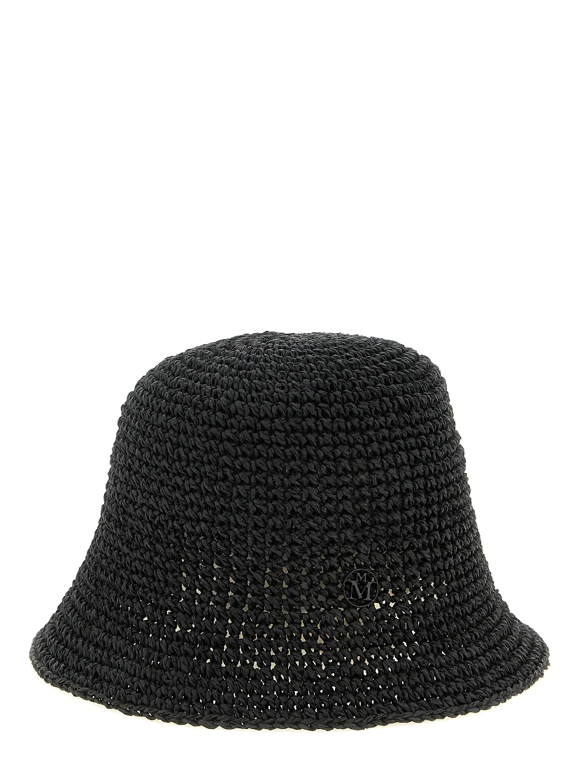 Black Papier Bucket Hat