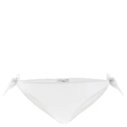 White Polyamide Swim Briefs