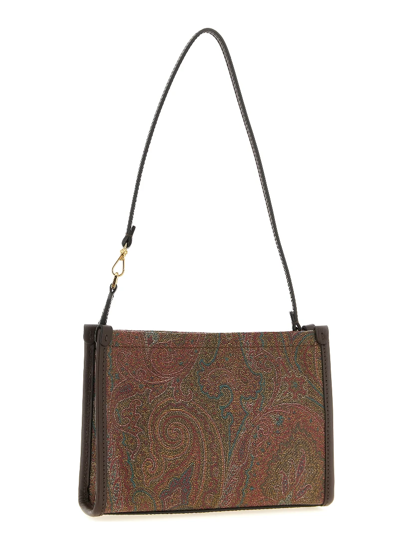 Multicolor Cotton Clutch Bag