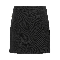 Black Cotton Long Skirt