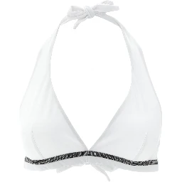 White Polyamide Bikini