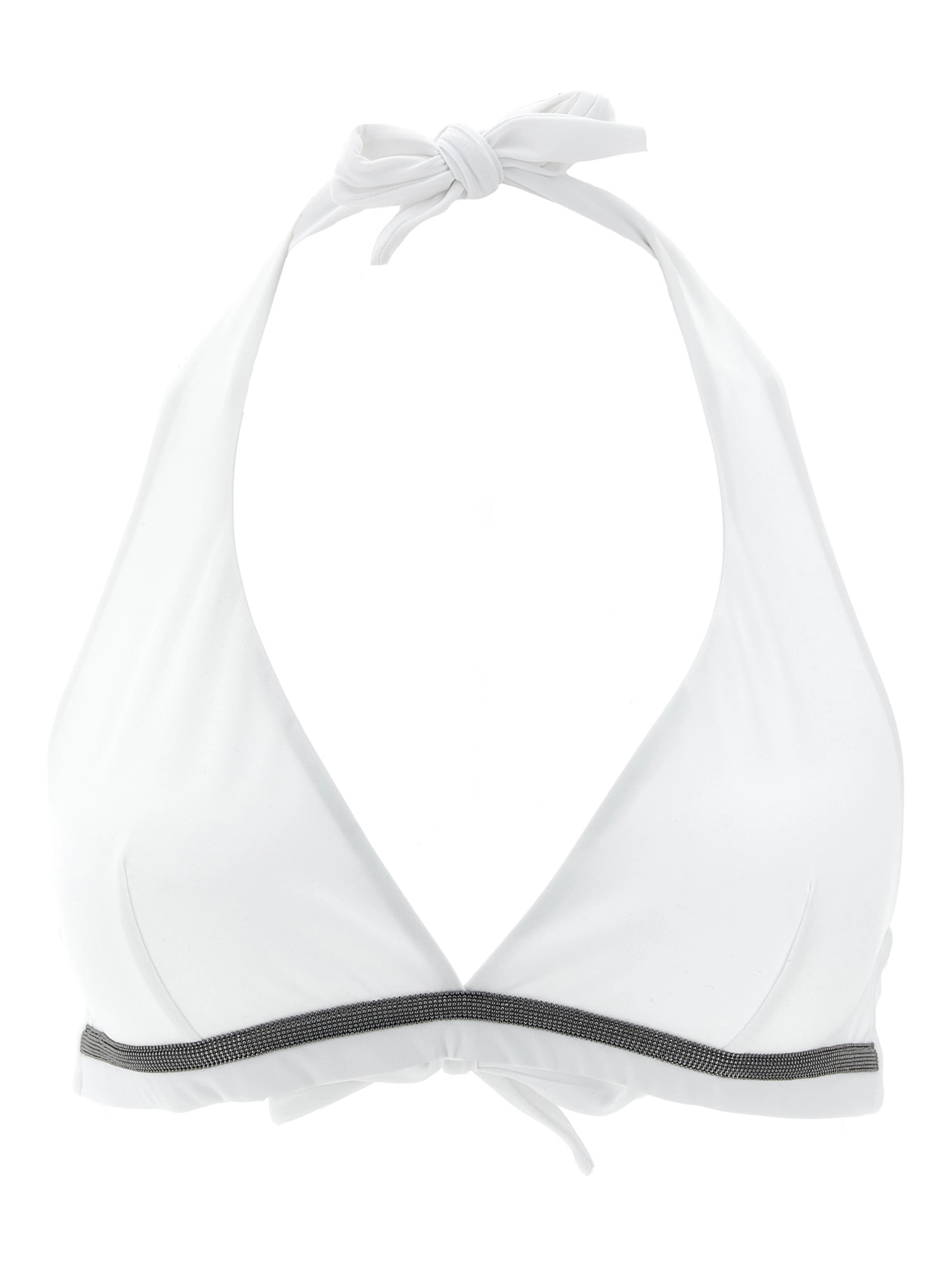 White Polyamide Bikini