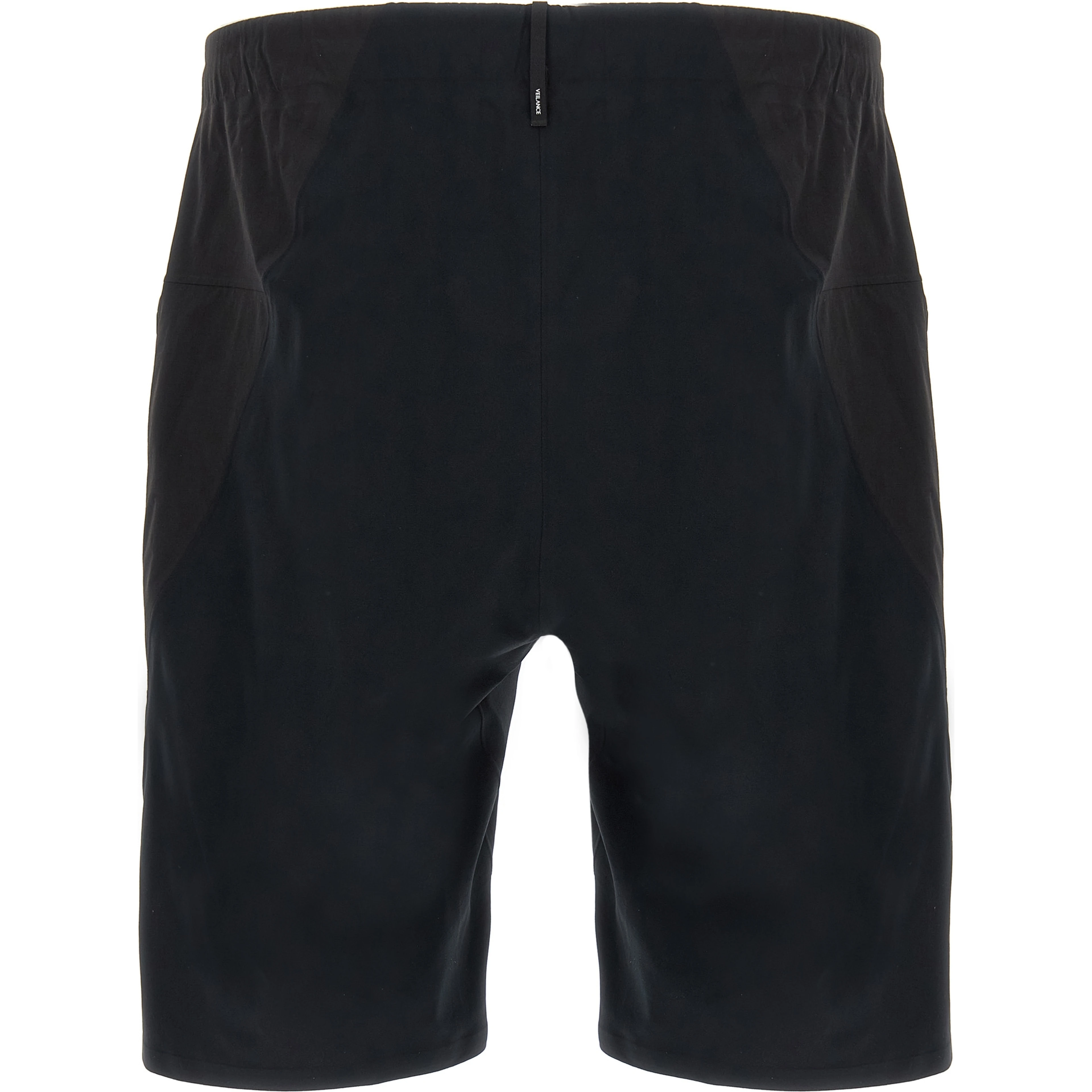 Black Nylon Bermuda Shorts