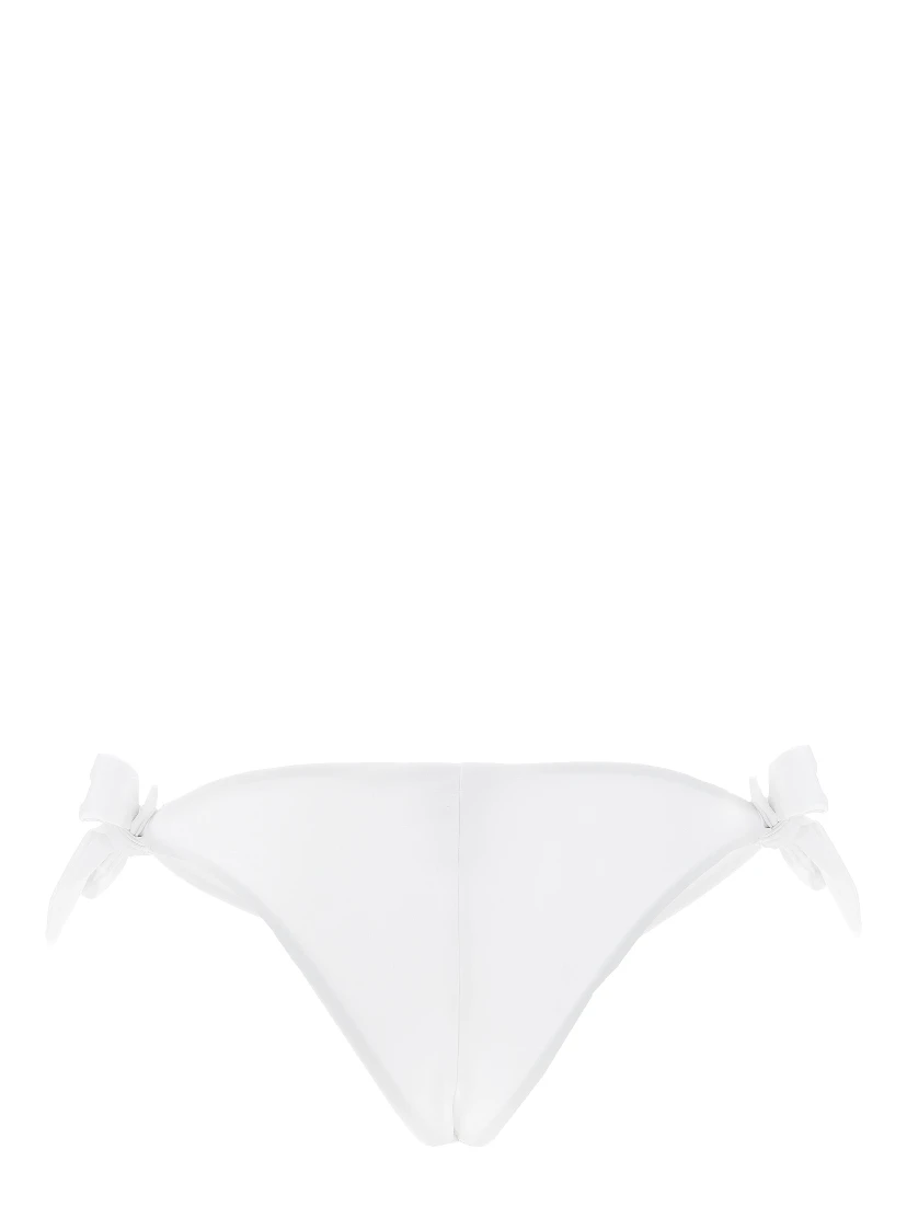 White Polyamide Swim Briefs
