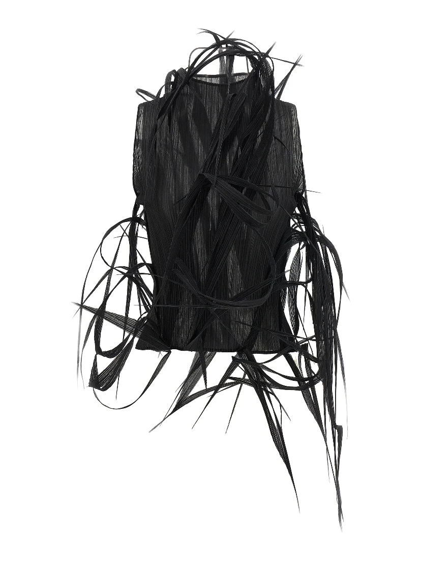 Black Polyester Tank Tops