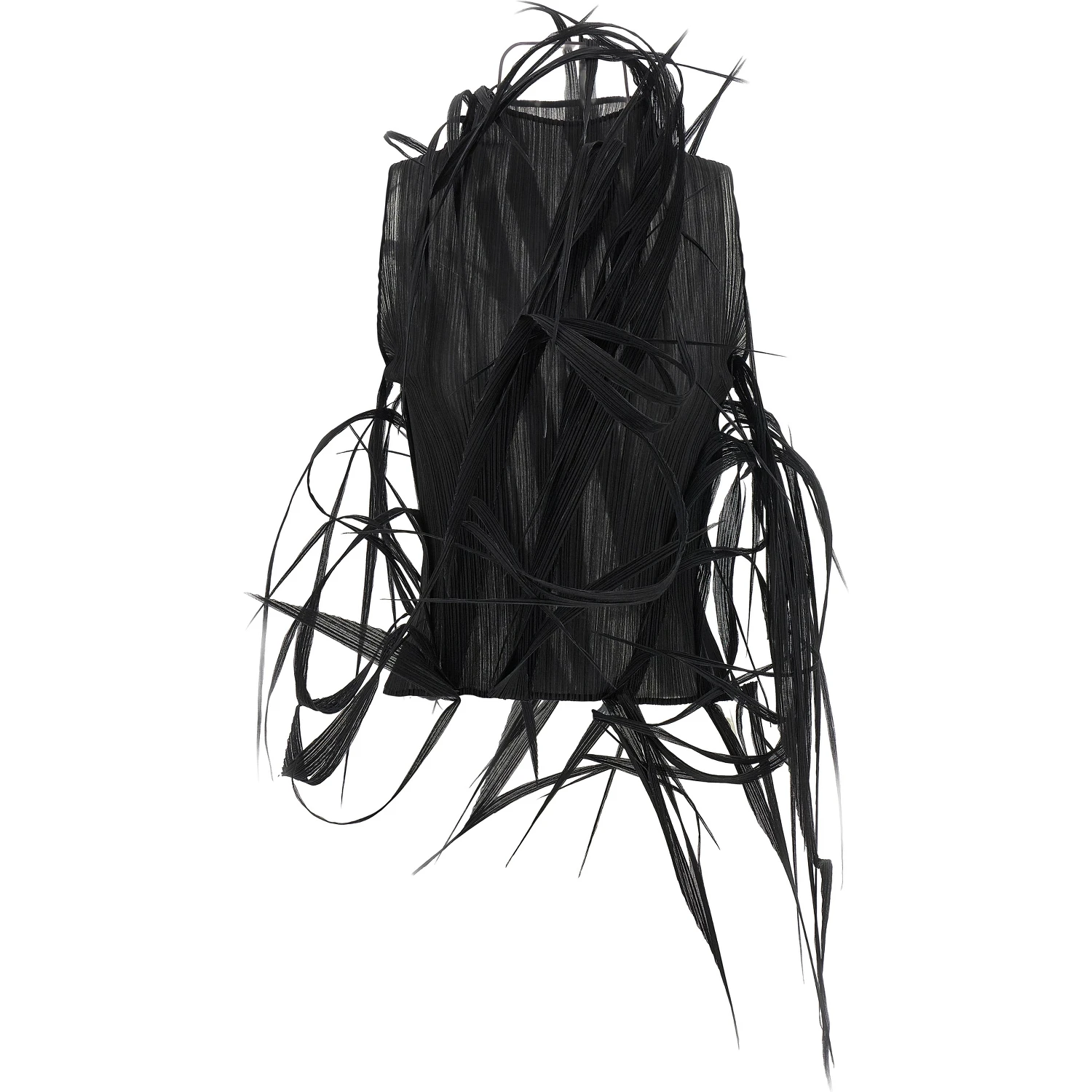 Black Polyester Tank Tops