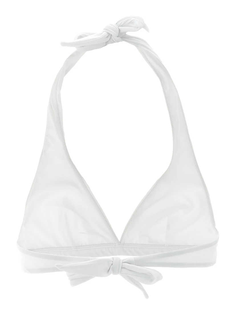 White Polyamide Bikini