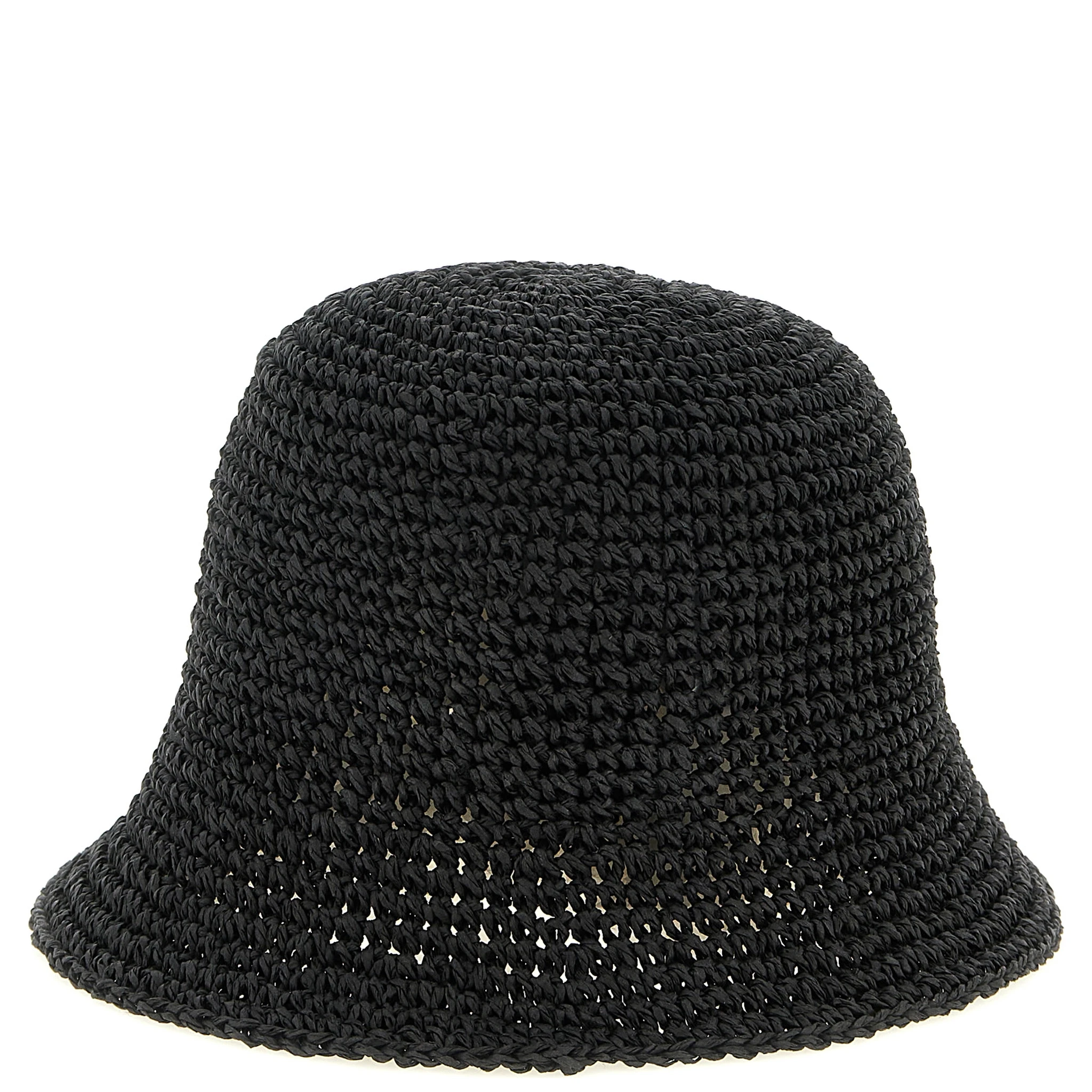 Black Papier Bucket Hat