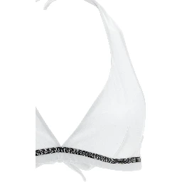 White Polyamide Bikini