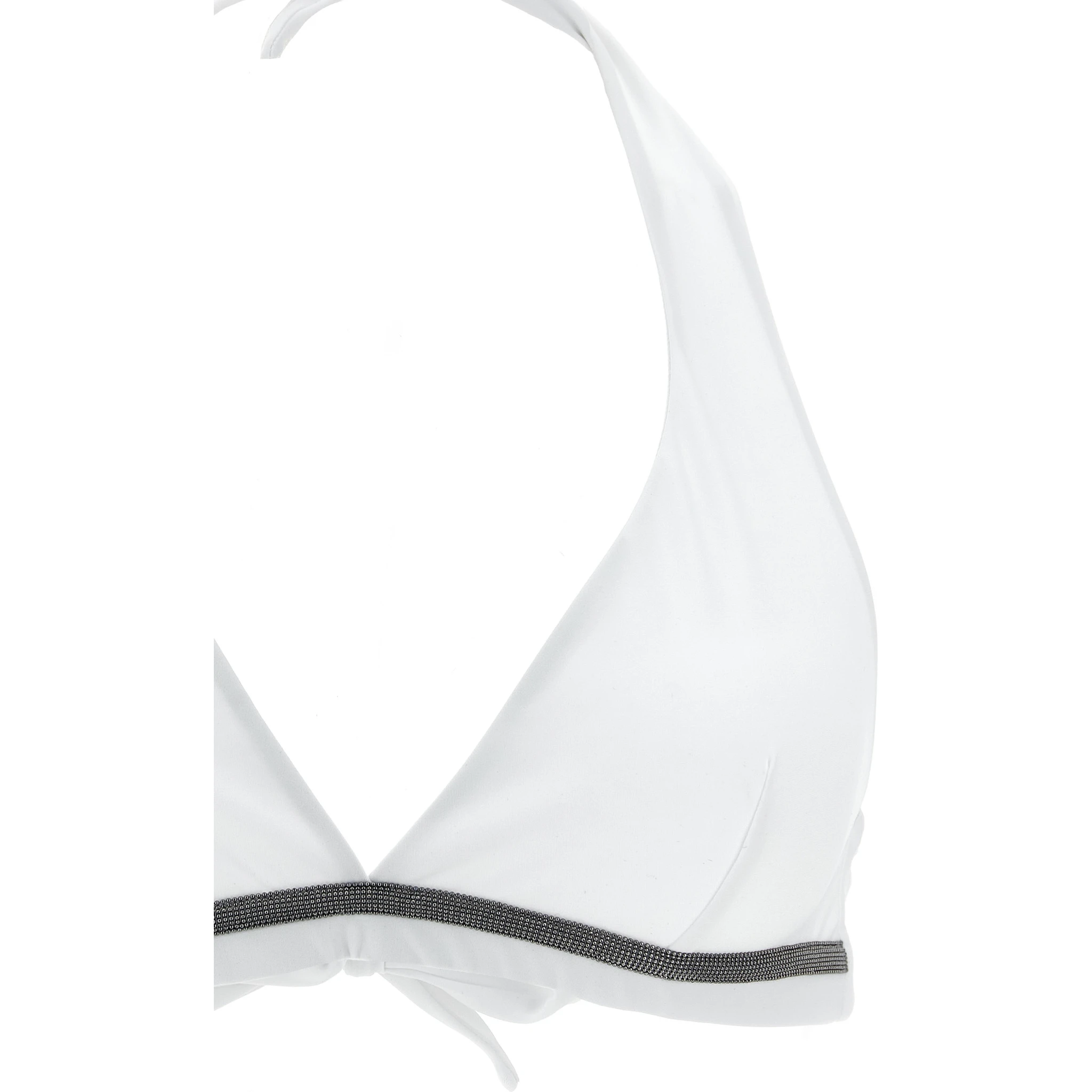 White Polyamide Bikini