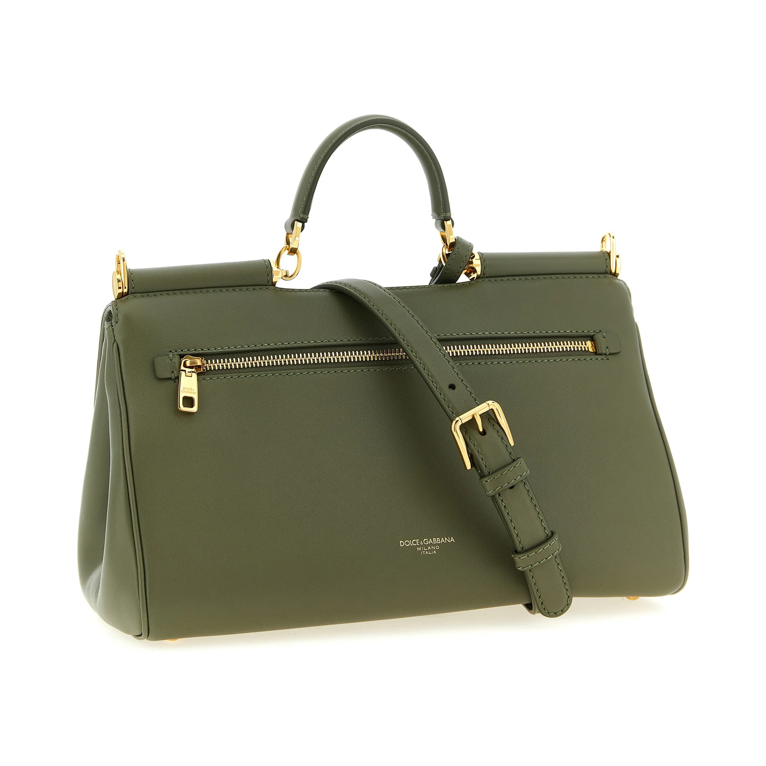 Bicolor Calfskin Handbag