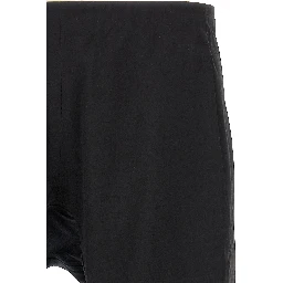 Black Nylon Bermuda Shorts