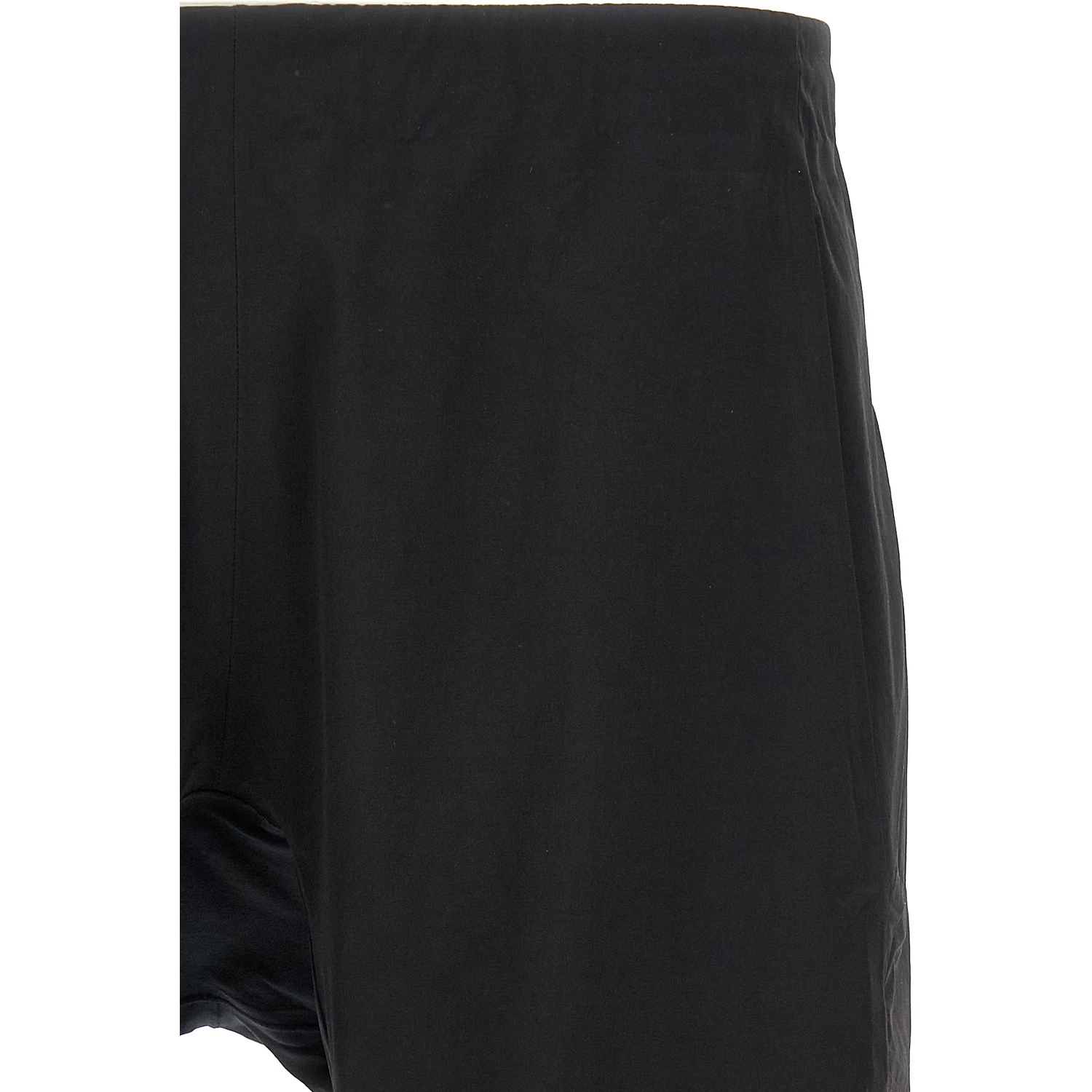 Black Nylon Bermuda Shorts