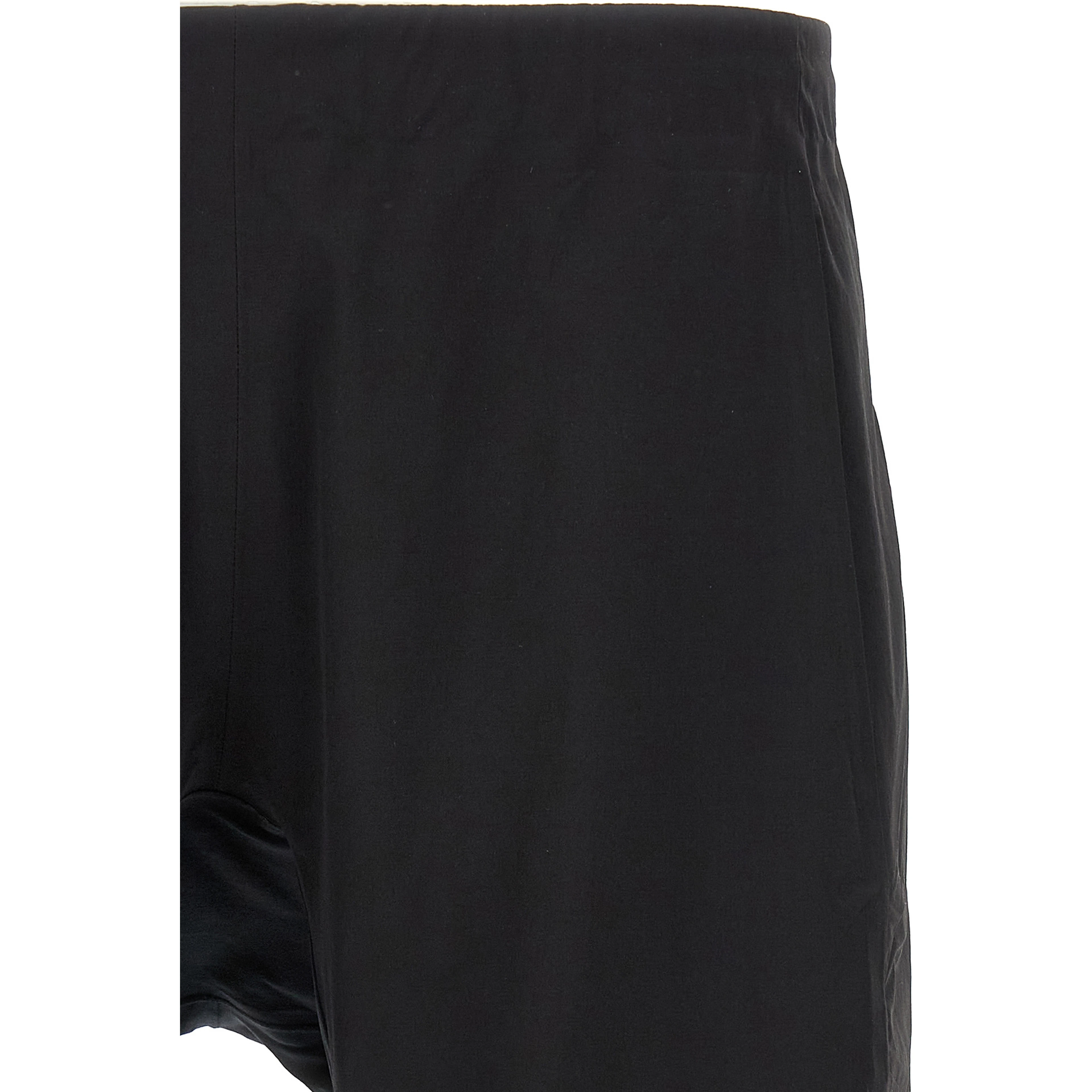 Black Nylon Bermuda Shorts