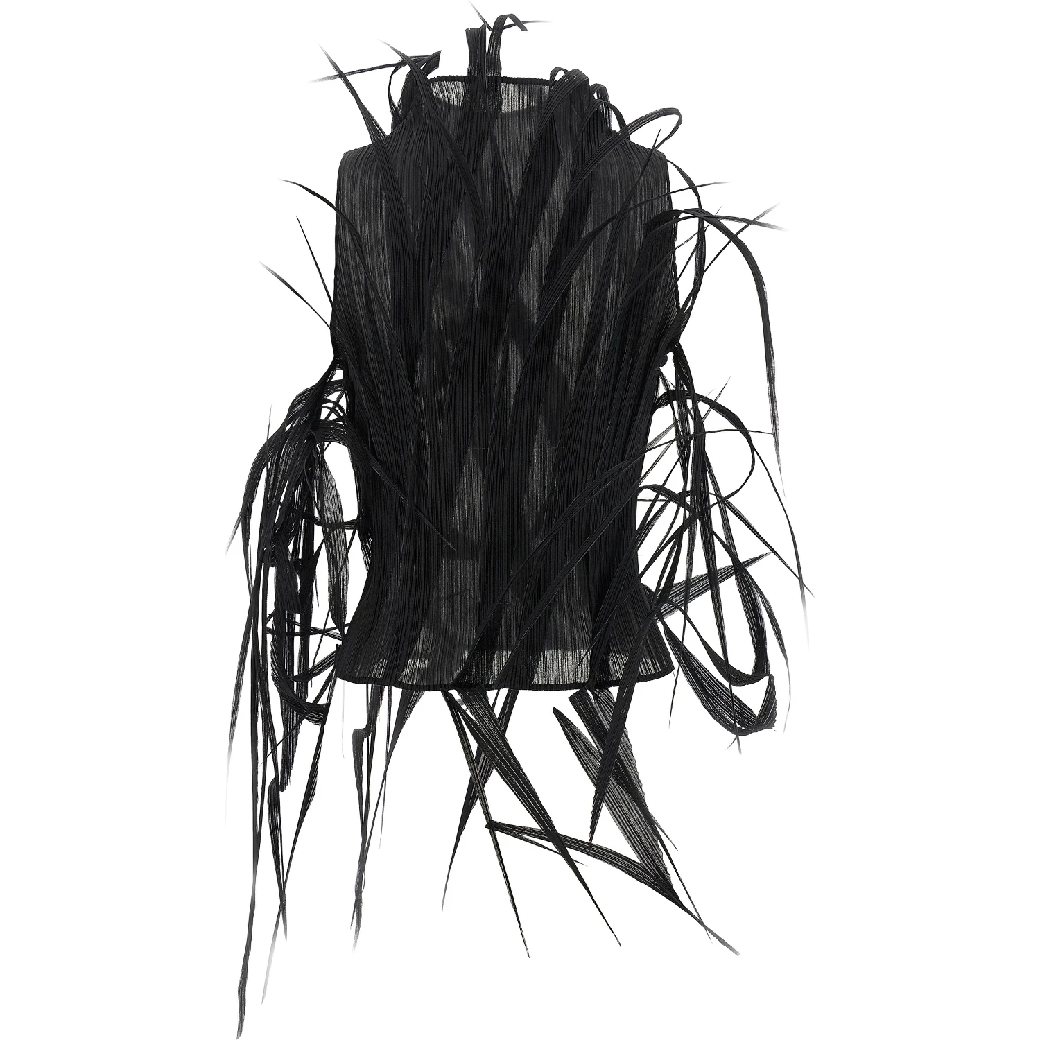Black Polyester Tank Tops