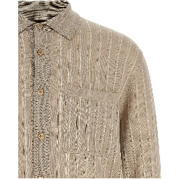 Beige Cotton Blouse