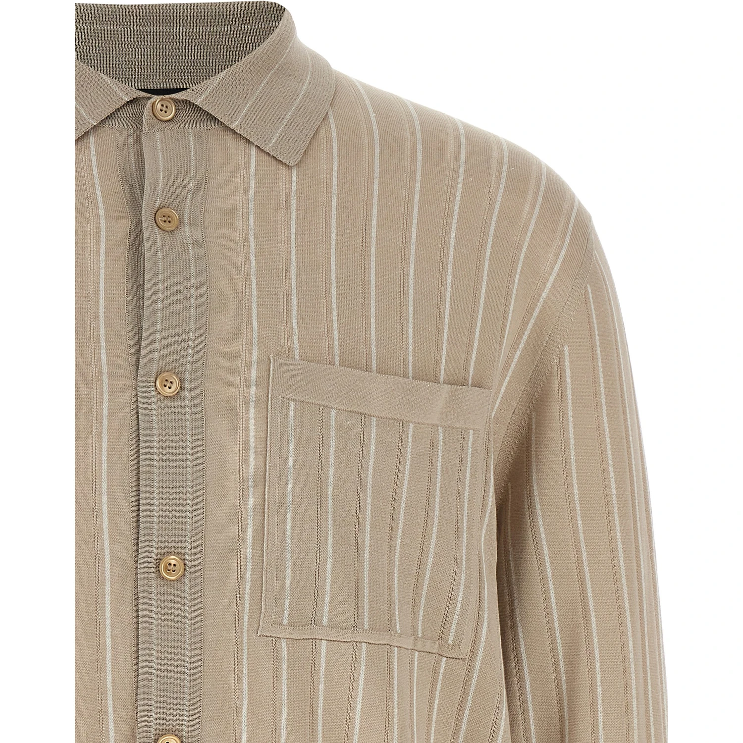 Beige Cotton Blouse