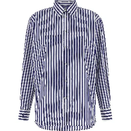 Blue Cotton Blouse