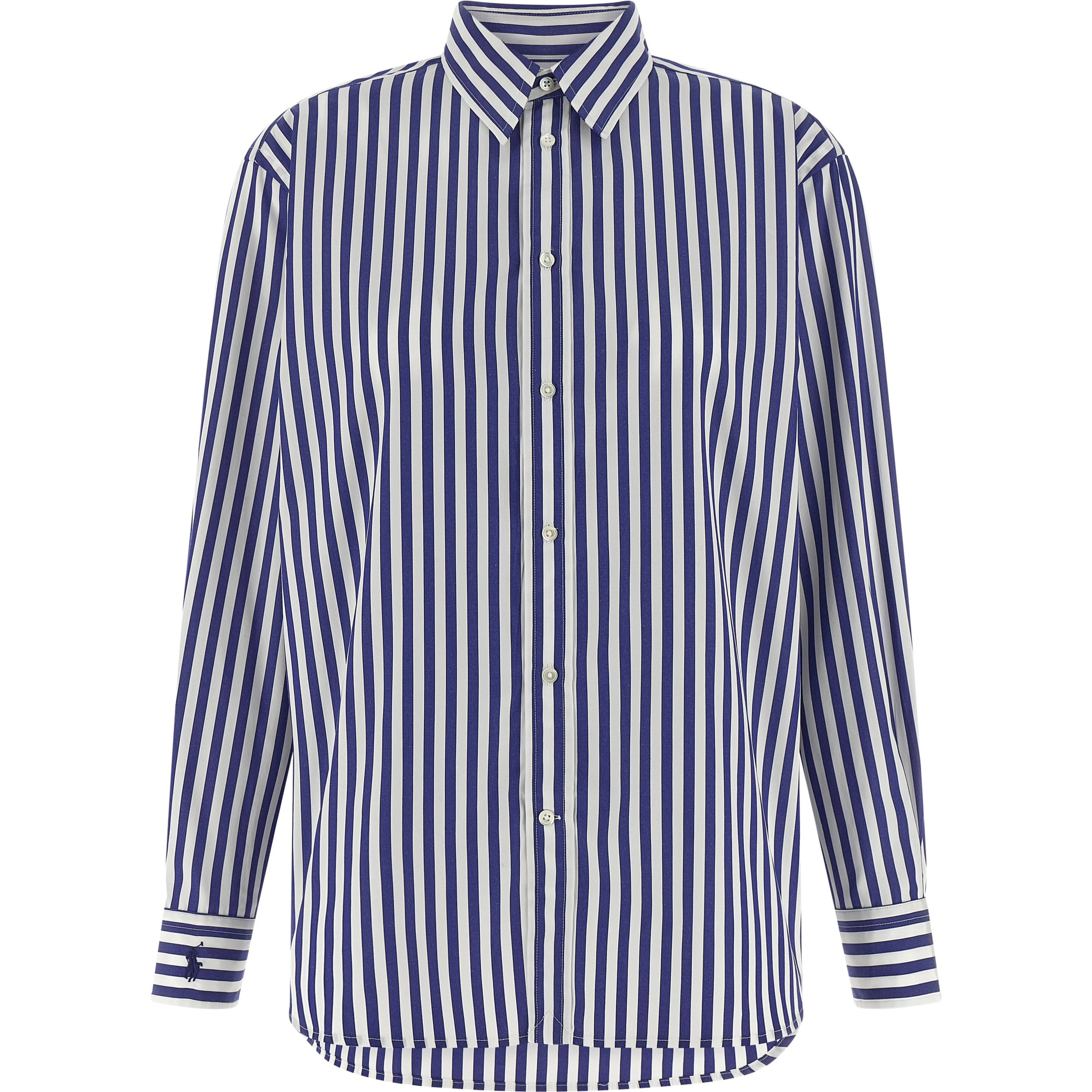 Blue Cotton Blouse