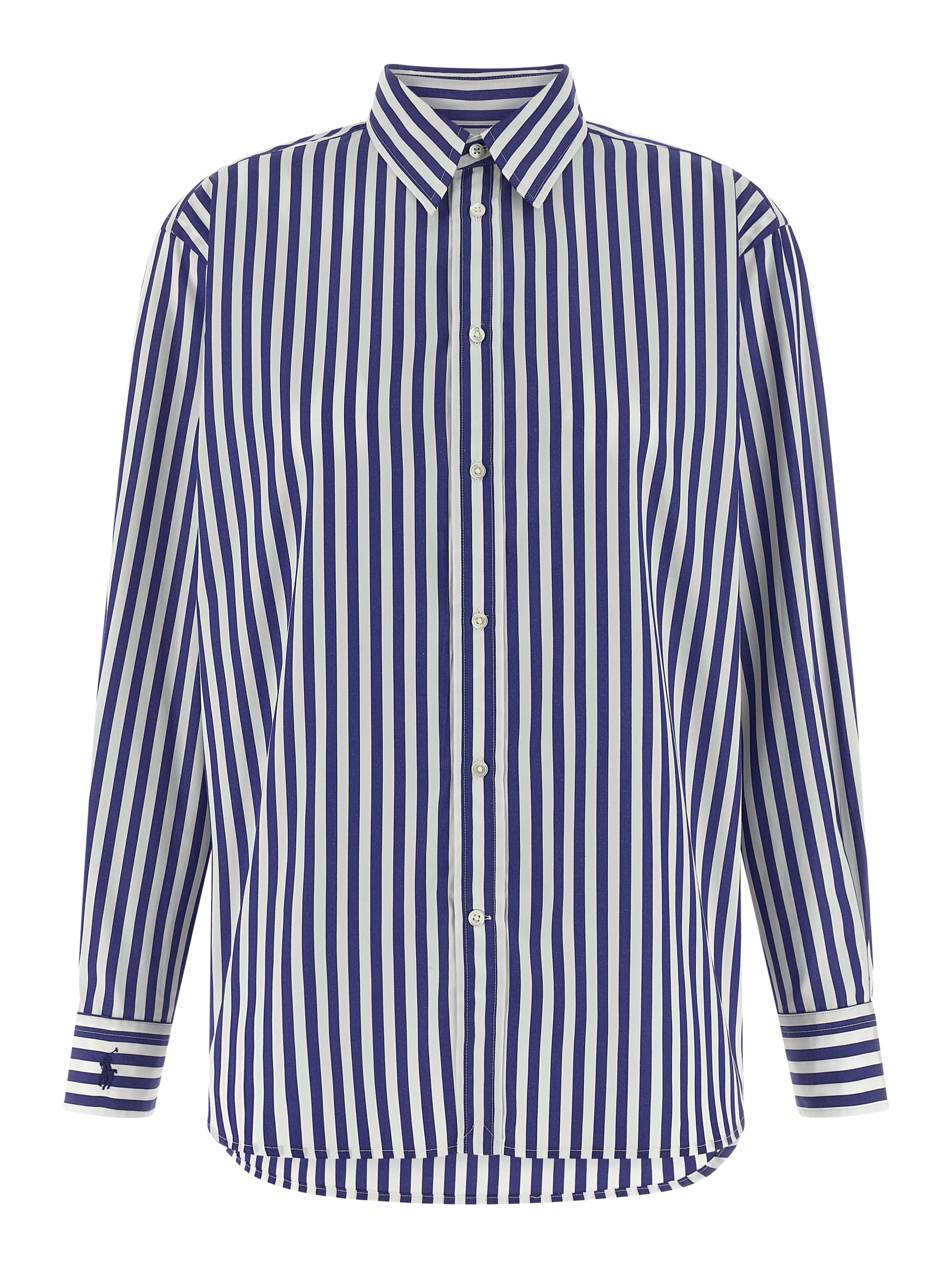 Blue Cotton Blouse