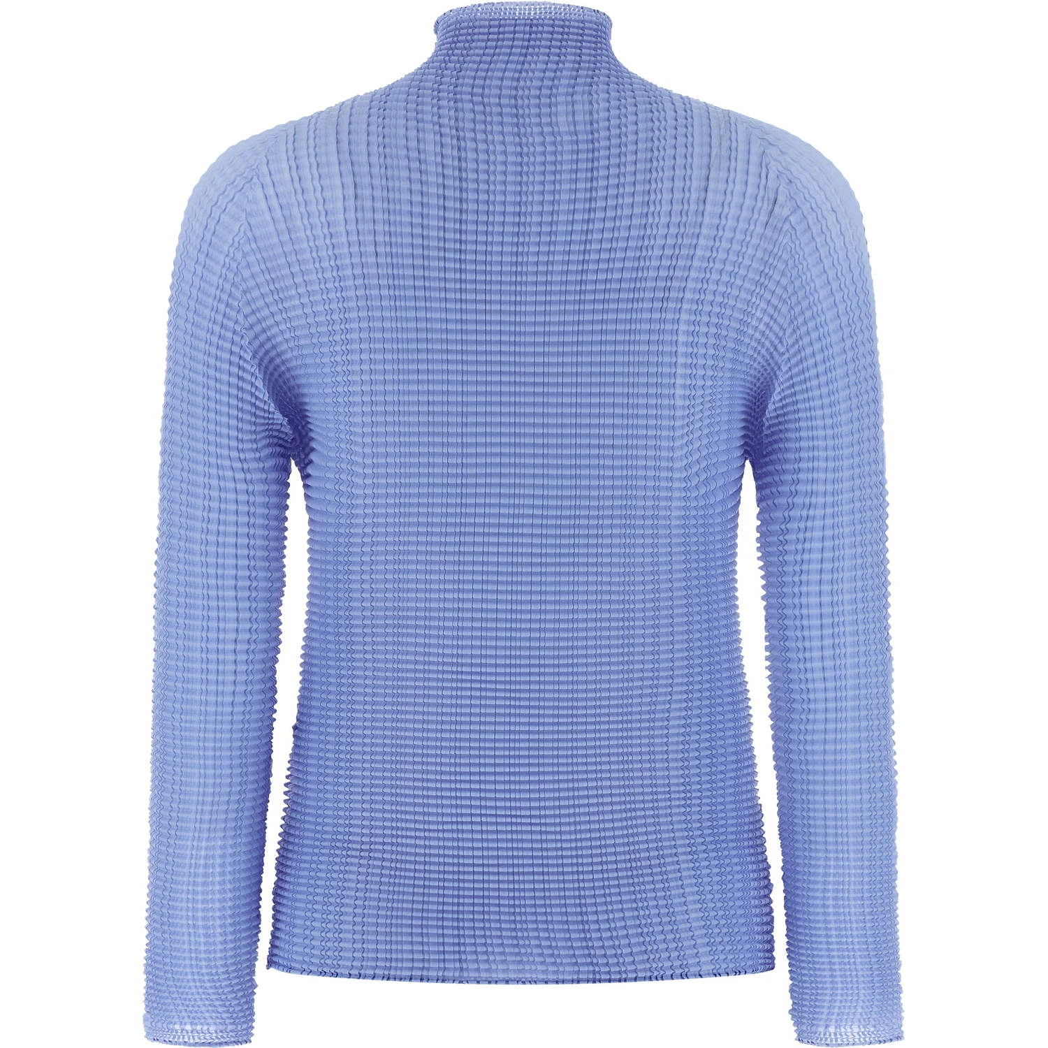 Blue Polyester Blouse