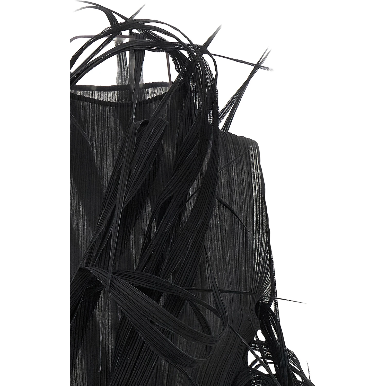 Black Polyester Tank Tops